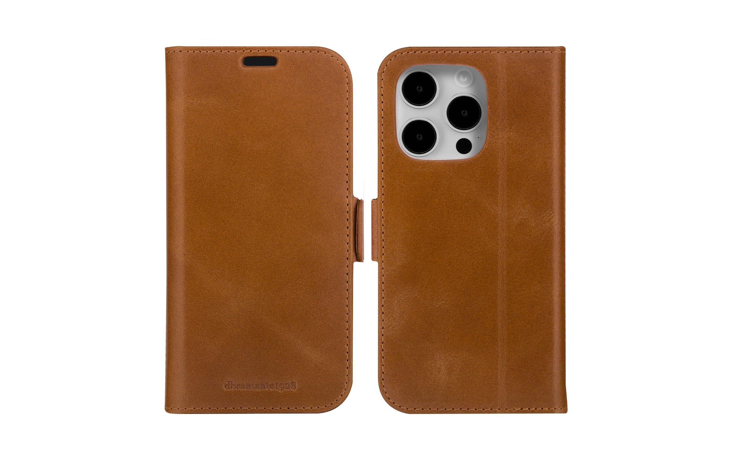 dbramante1928 Housse pour téléphone portable »Copenhagen iPhone 15 Pro Braun«