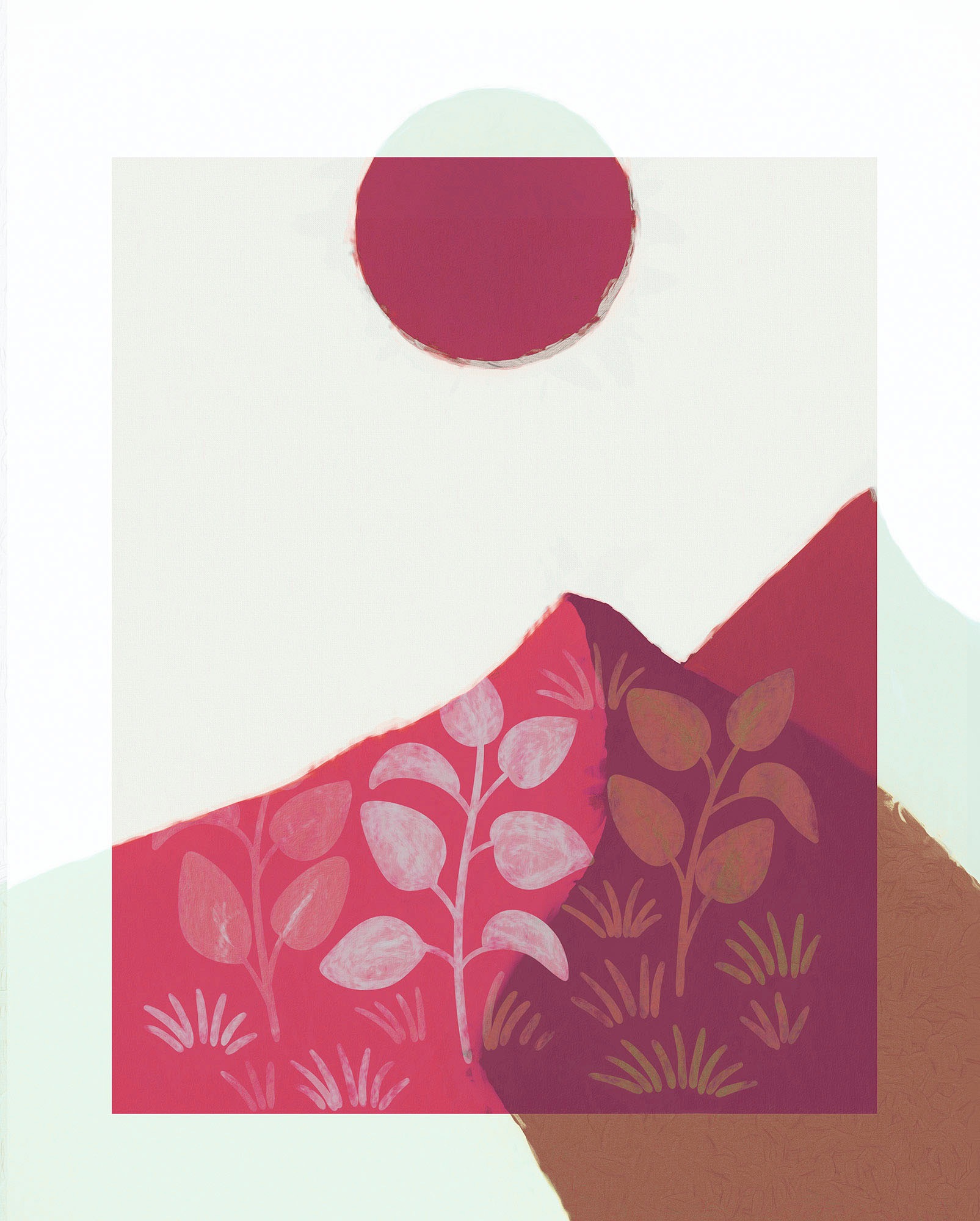 Image of Komar Wandbild »Plant a Garden«, (1 St.), Deutsches Premium-Poster Fotopapier mit seidenmatter Oberfläche und hoher Lichtbeständigkeit. Für fotorealistische Drucke mit gestochen scharfen Details und hervorragender Farbbrillanz. bei Ackermann Versand Schwe