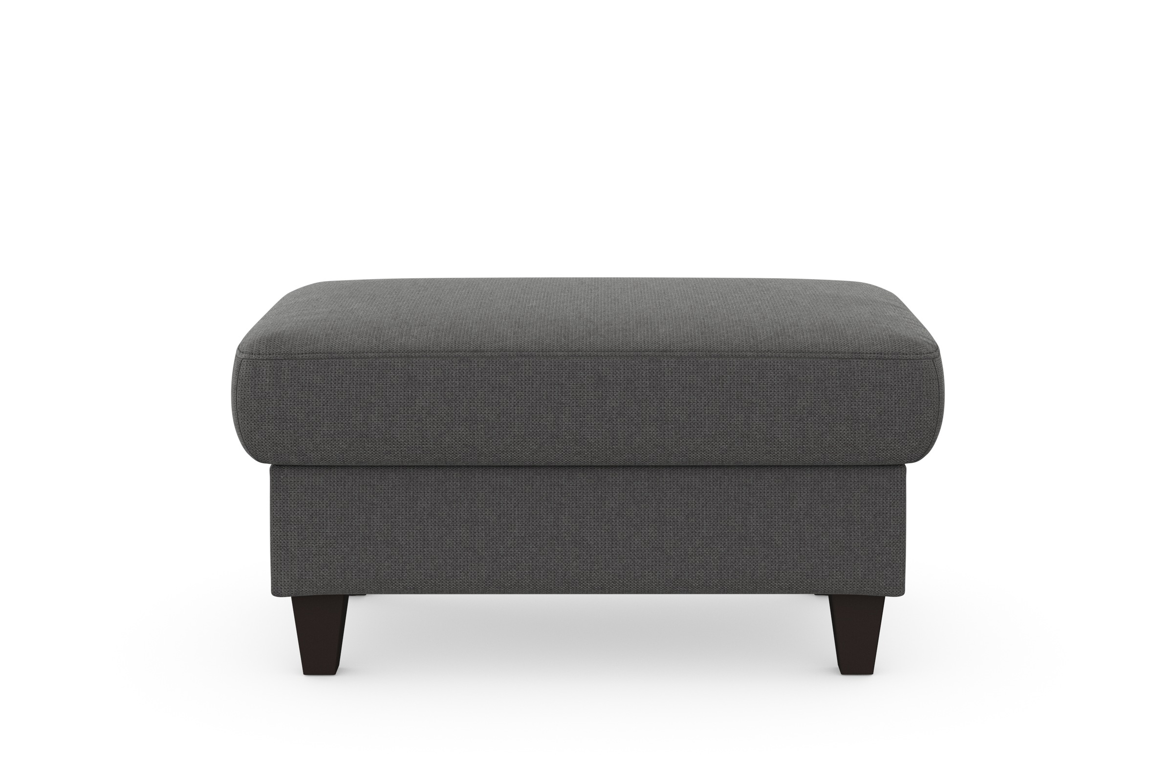 sit&more Tabouret de rangement »Farö« mit Stauraum und Federkern und wengefarbenen Füssen