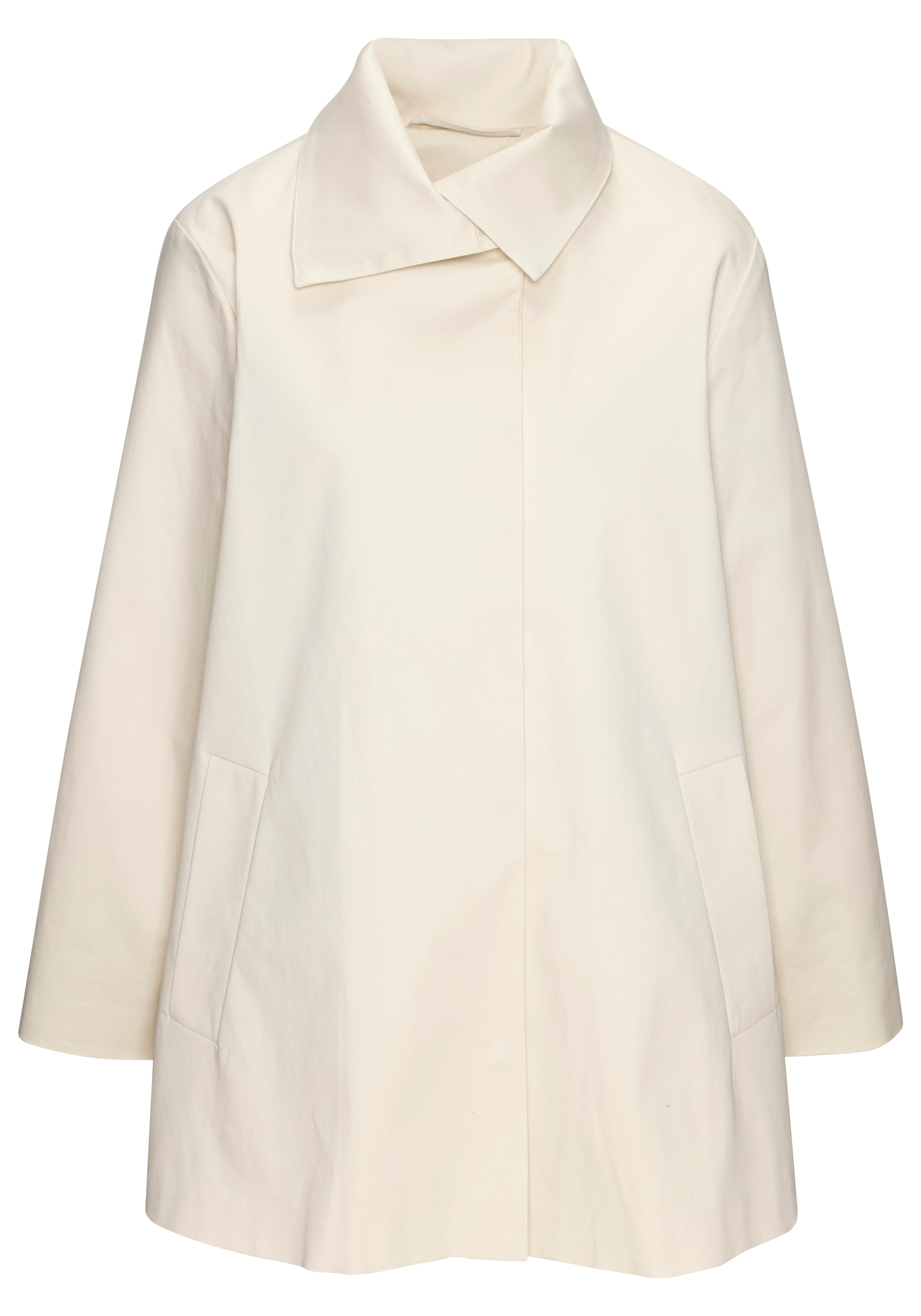 LASCANA Langjacke mit breitem Kragen