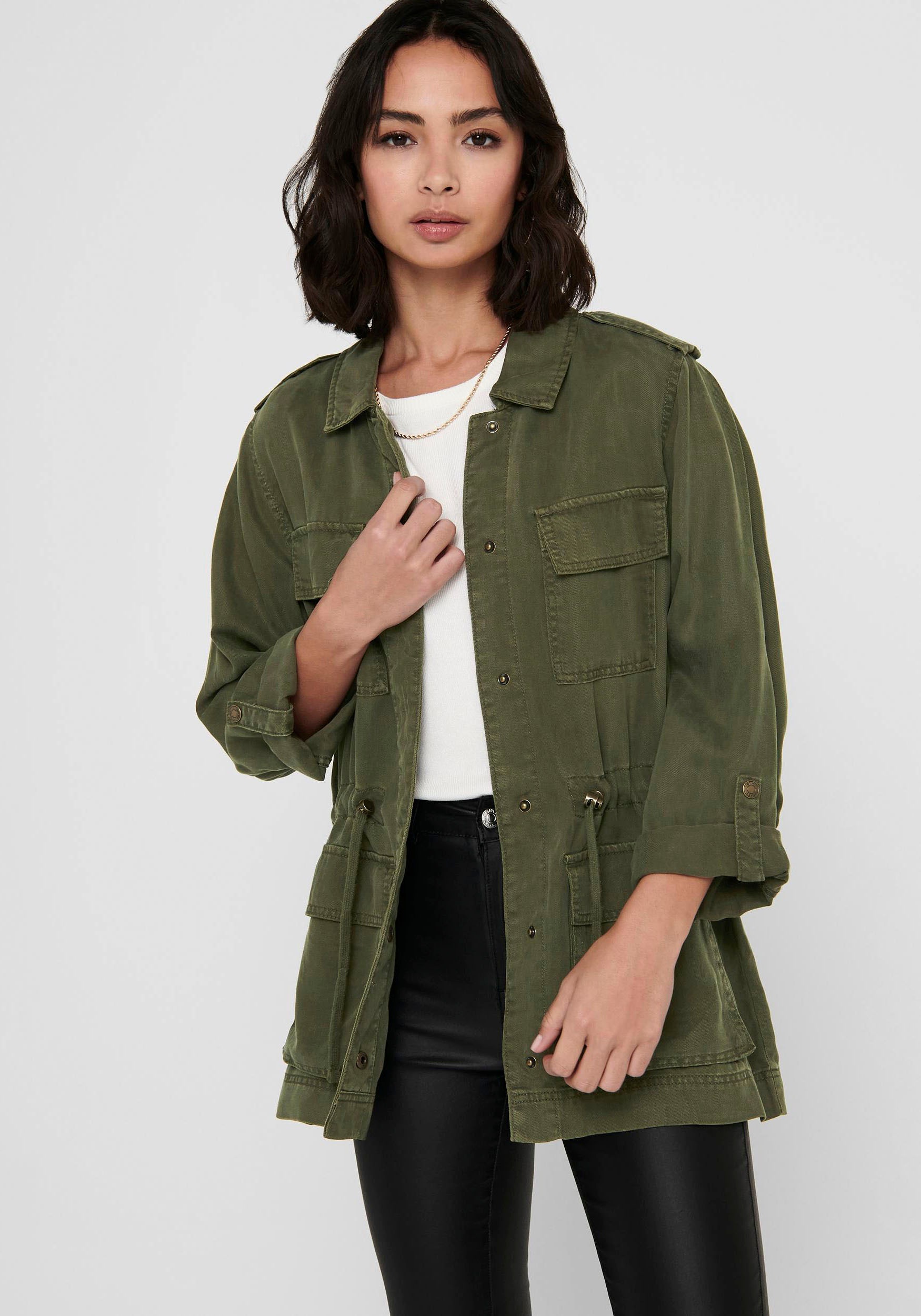 ONLY Cargojacke »ONLKENYA LIFE UTILITY JACKET CC OTW« kaufen
