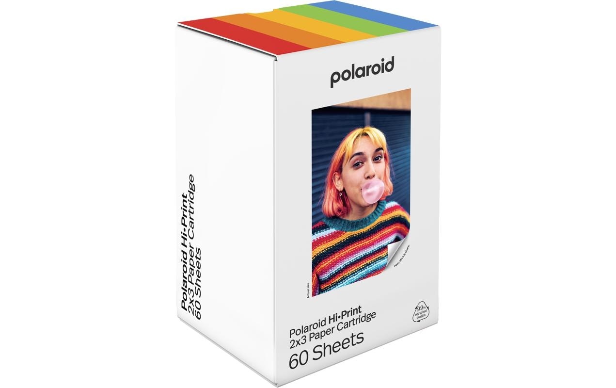 Polaroid Druckerpapier »2 x 3 Papierkassette Gen 2 - 60 Blatt«