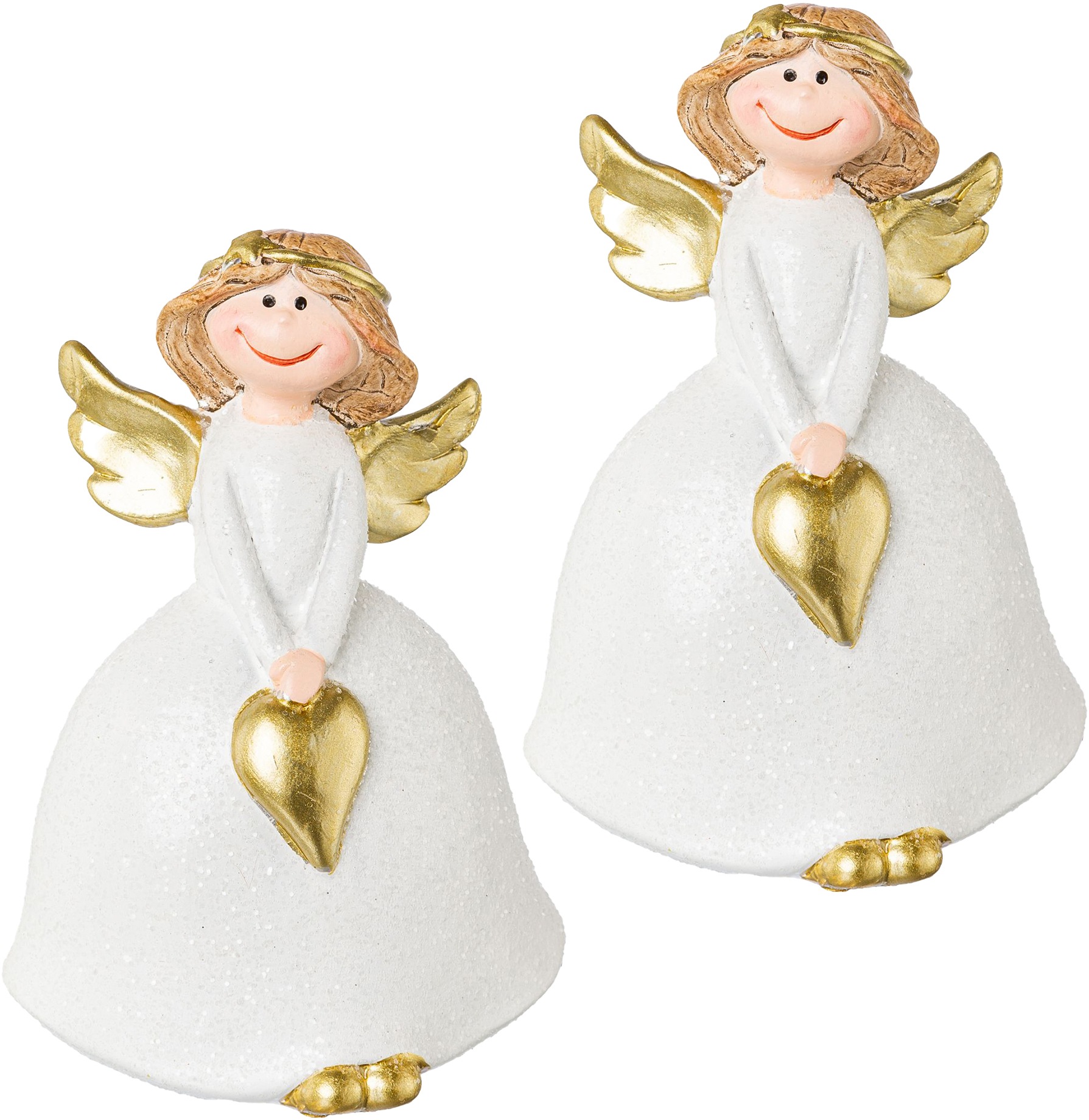 Image of Creativ home Engelfigur, (Set, 2 St.), aus Polyresin, Höhe ca. 12,5 cm bei Ackermann Versand Schweiz