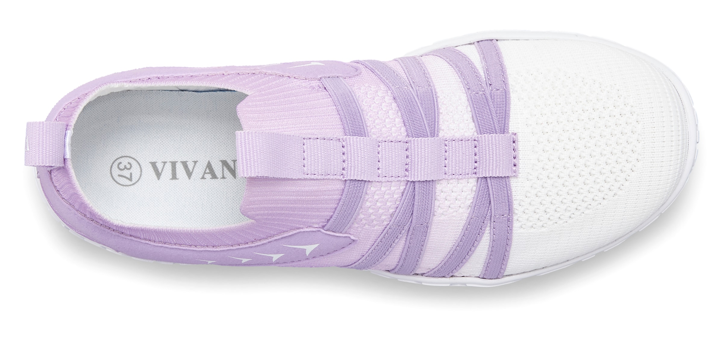 Vivance Sneaker »Halbschuh, Freizeitschuh«, mit Farbverlauf zum Reinschlüpfen