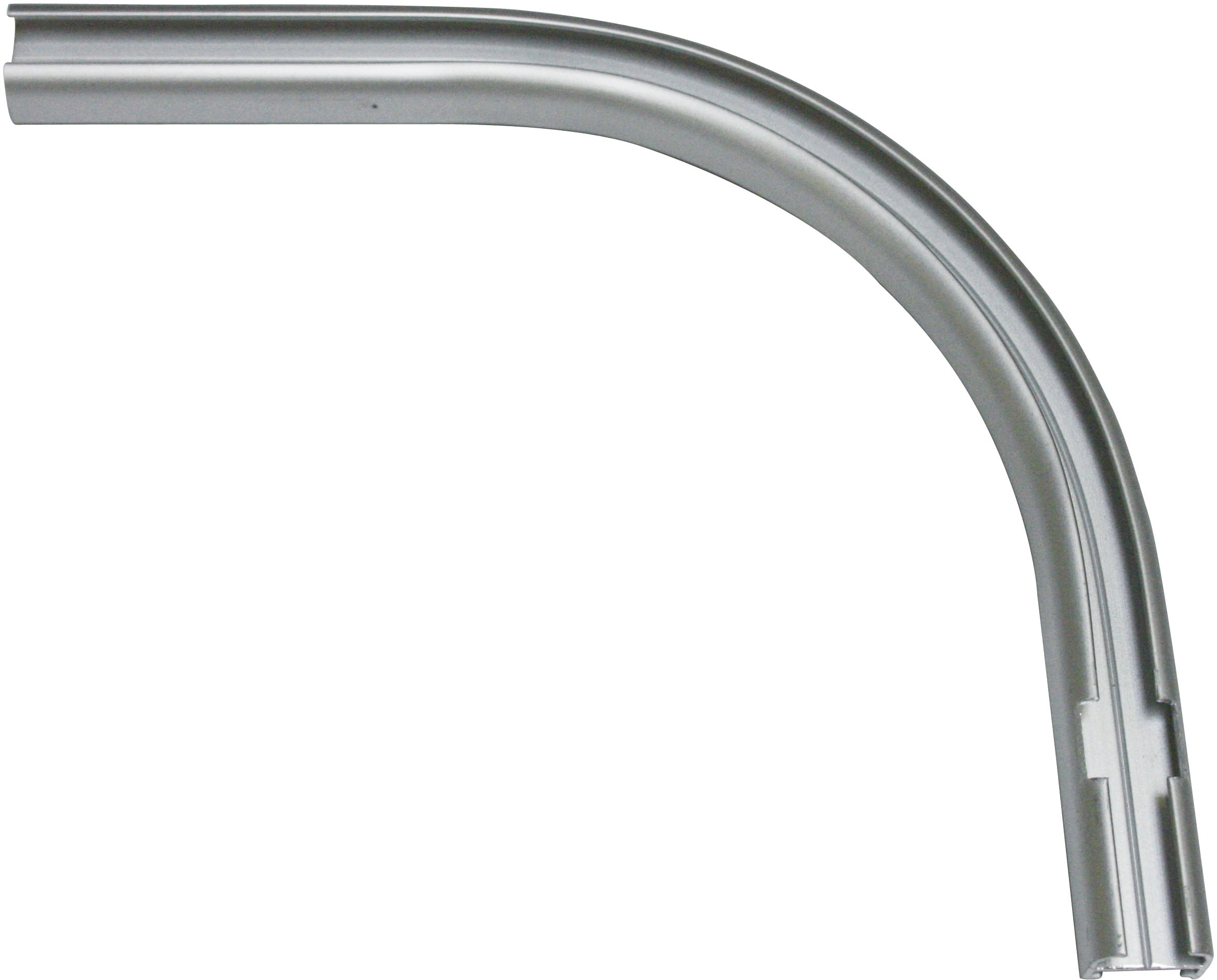 Gardinenschiene »Rundbogen«, 1 läufig-läufig, Fixmass, für Aluminiumschiene 13 mm
