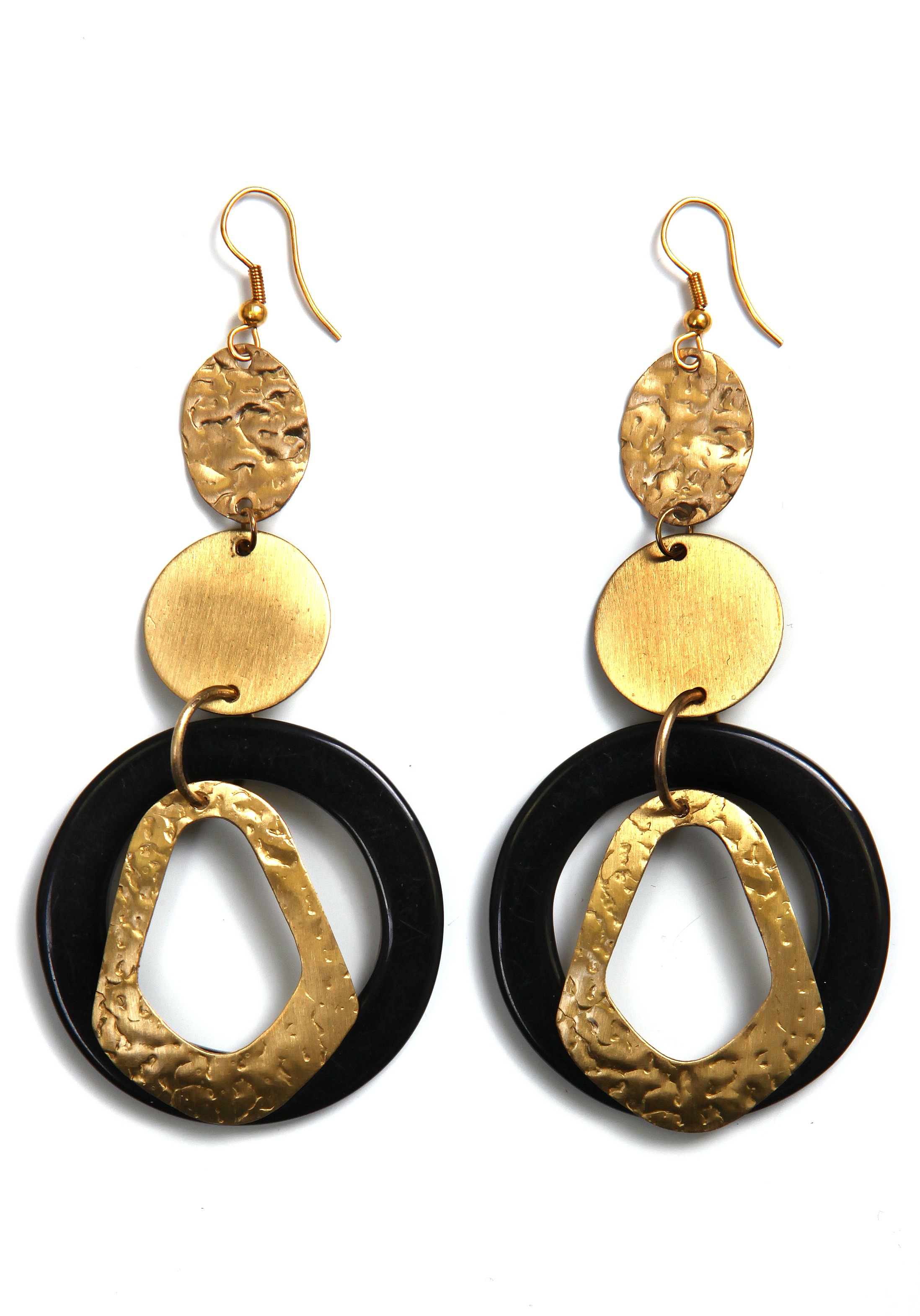 Image of COLLEZIONE ALESSANDRO Paar Ohrhaken »O2731-F01-101«, mit Kunstharz bei Ackermann Versand Schweiz