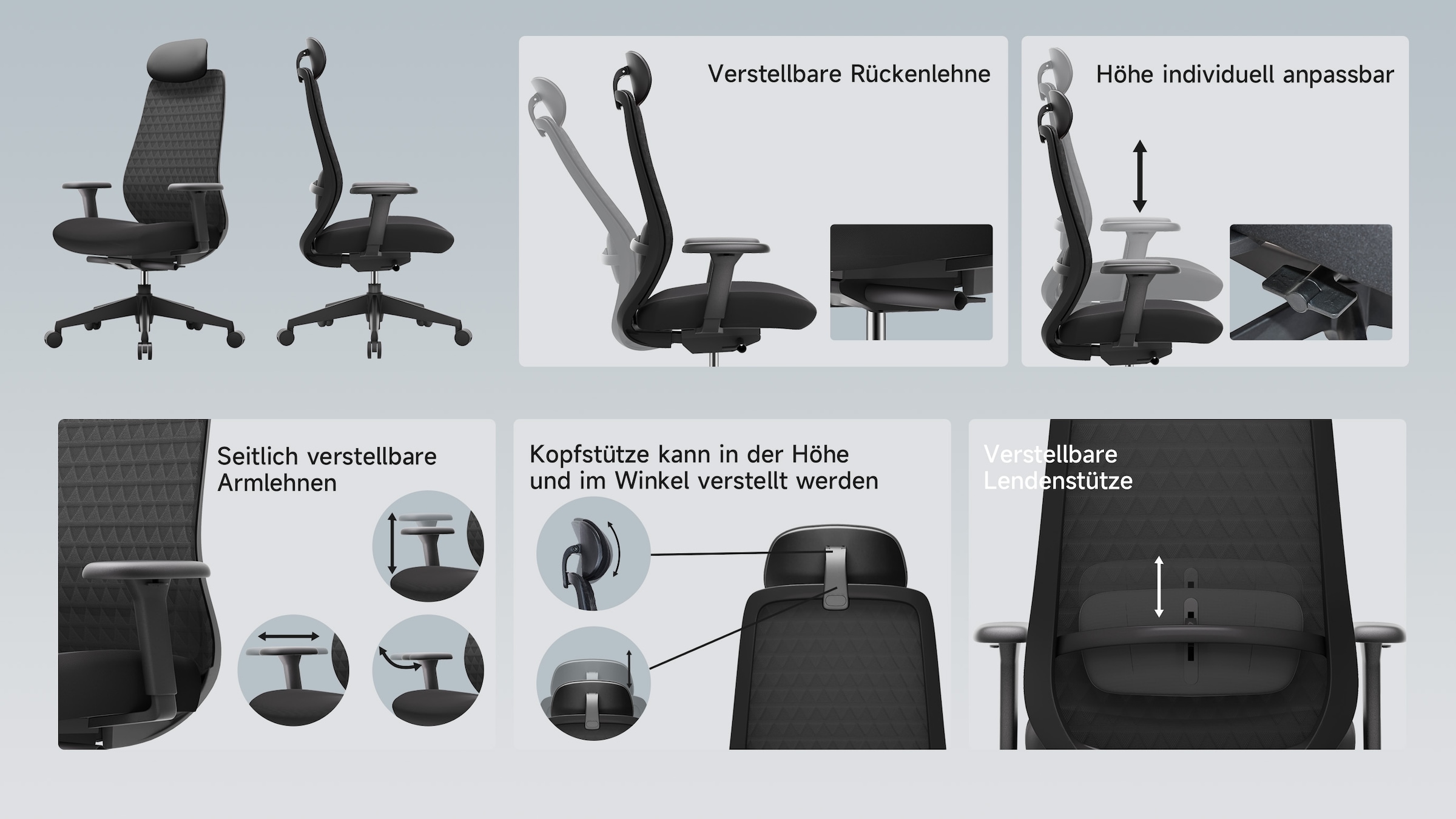 GOODproduct Bürostuhl »FINNELL« ()