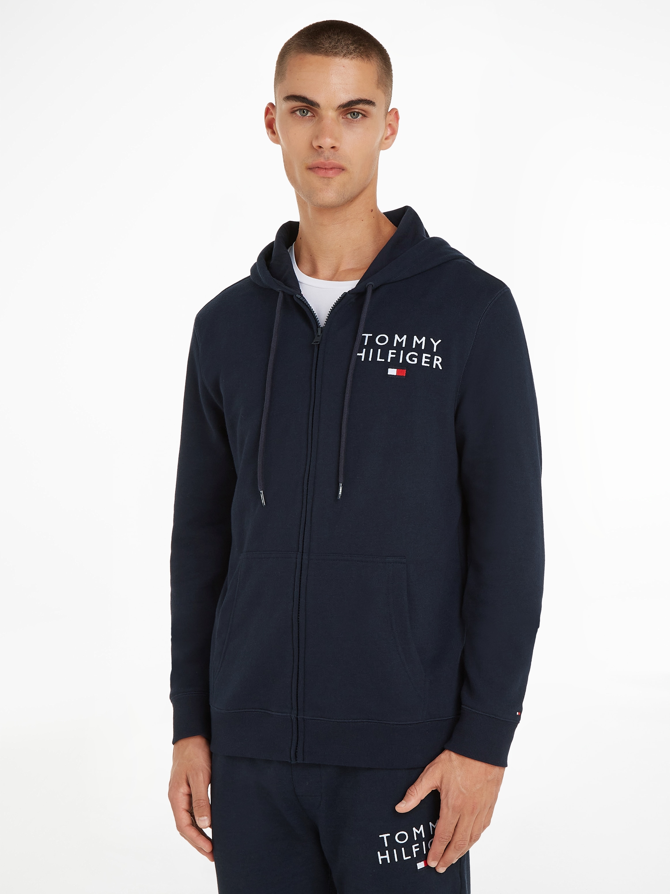 Tommy Hilfiger Underwear Hoodie »FZ HOODIE HWK«, mit Tommy Hilfiger Logoaufdruck