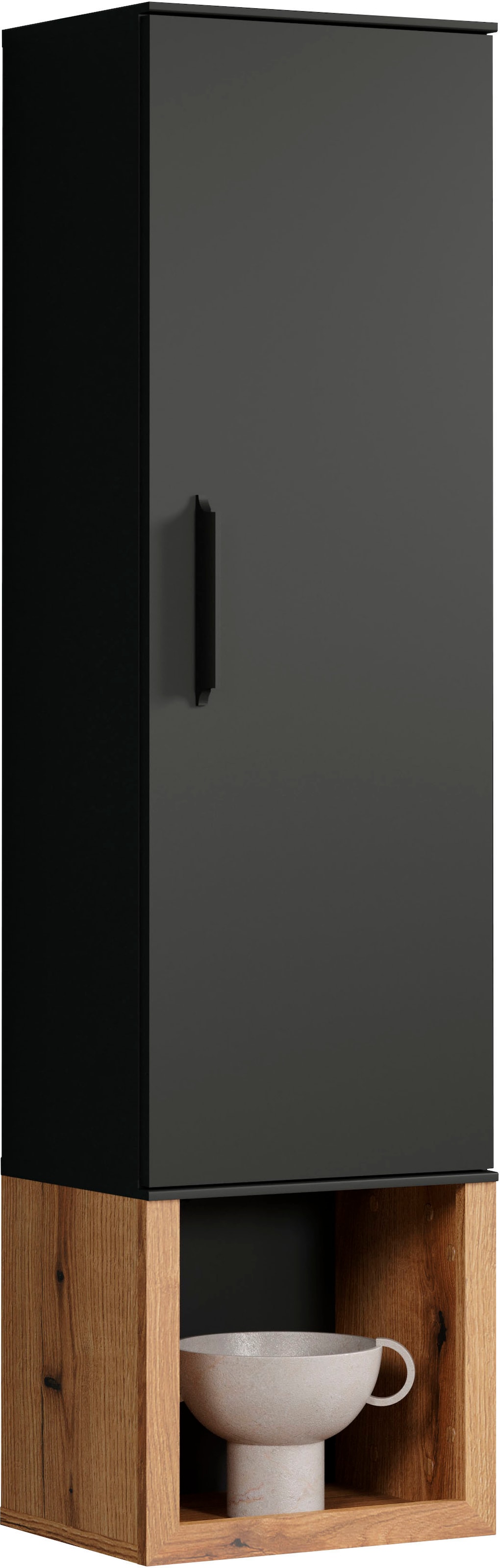 Wandmontage cm 35 breit, kaufen Eiche, »Premont«, zweifarbiger Schrank, (1 St.), INOSIGN ca. Hängeschrank moderne