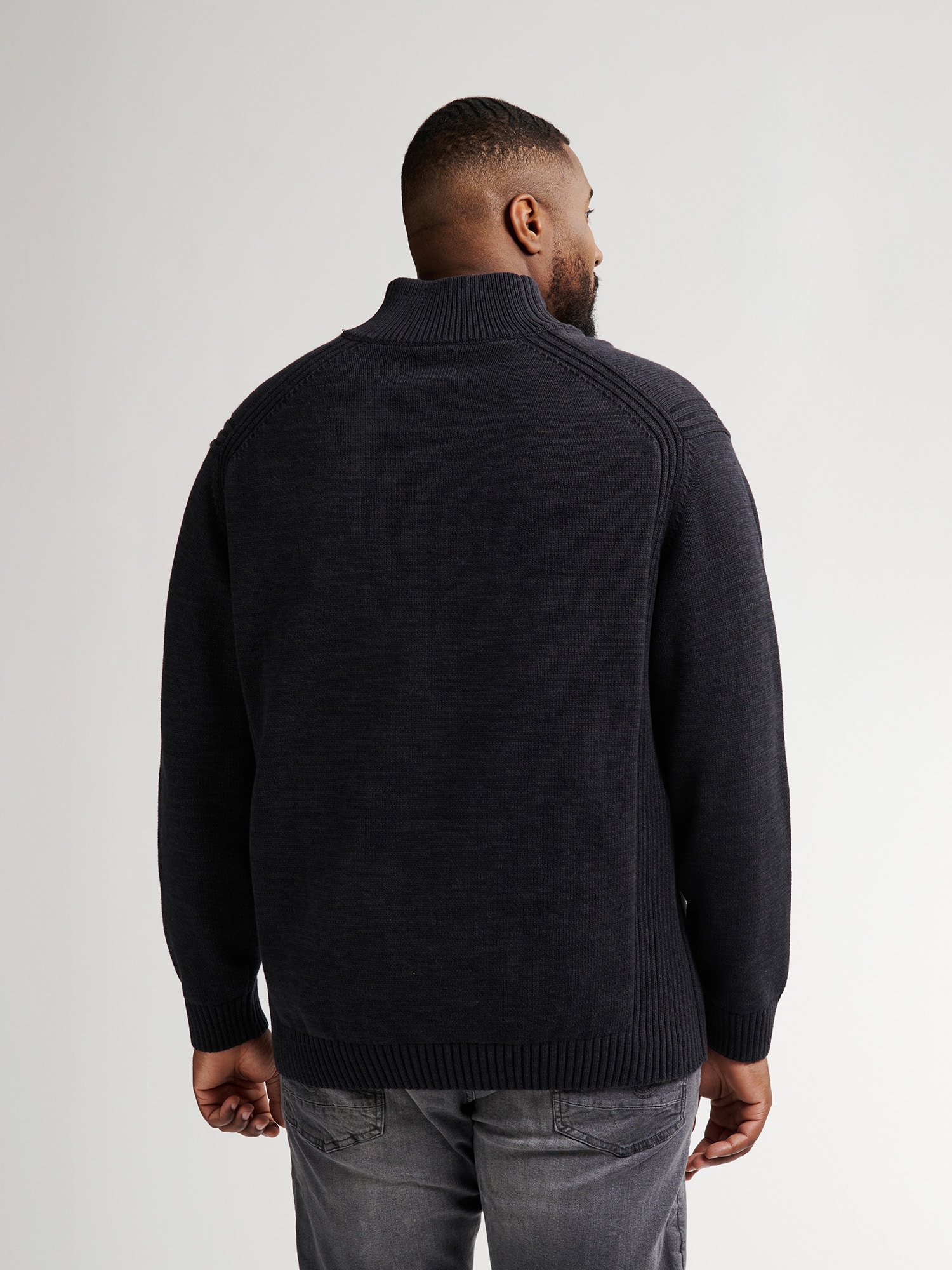 Petrol Industries Strickpullover mit Rippbündchen