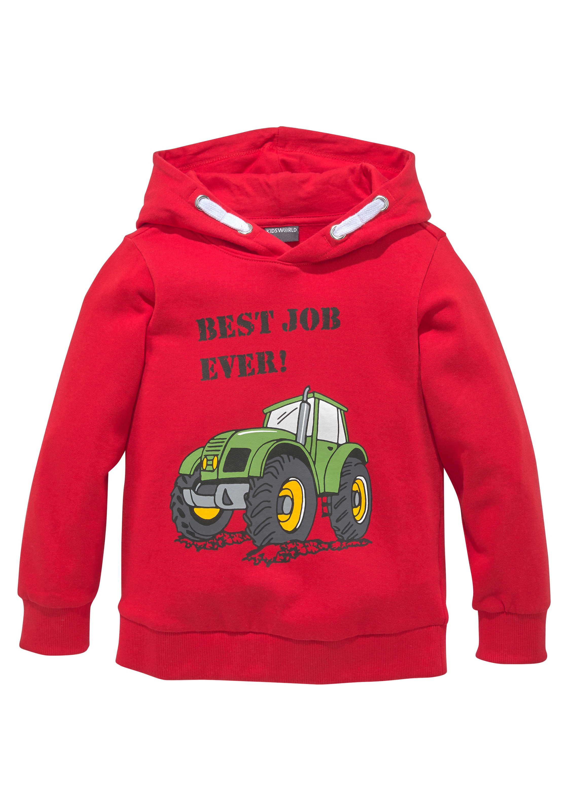 KIDSWORLD Kapuzensweatshirt EVER!« auf »BEST JOB versandkostenfrei