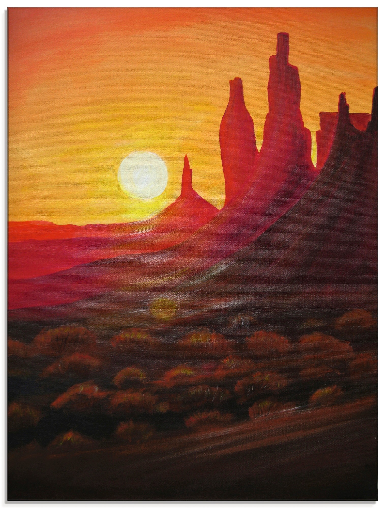 Image of Artland Glasbild »Monument Valley«, Amerika, (1 St.) bei Ackermann Versand Schweiz