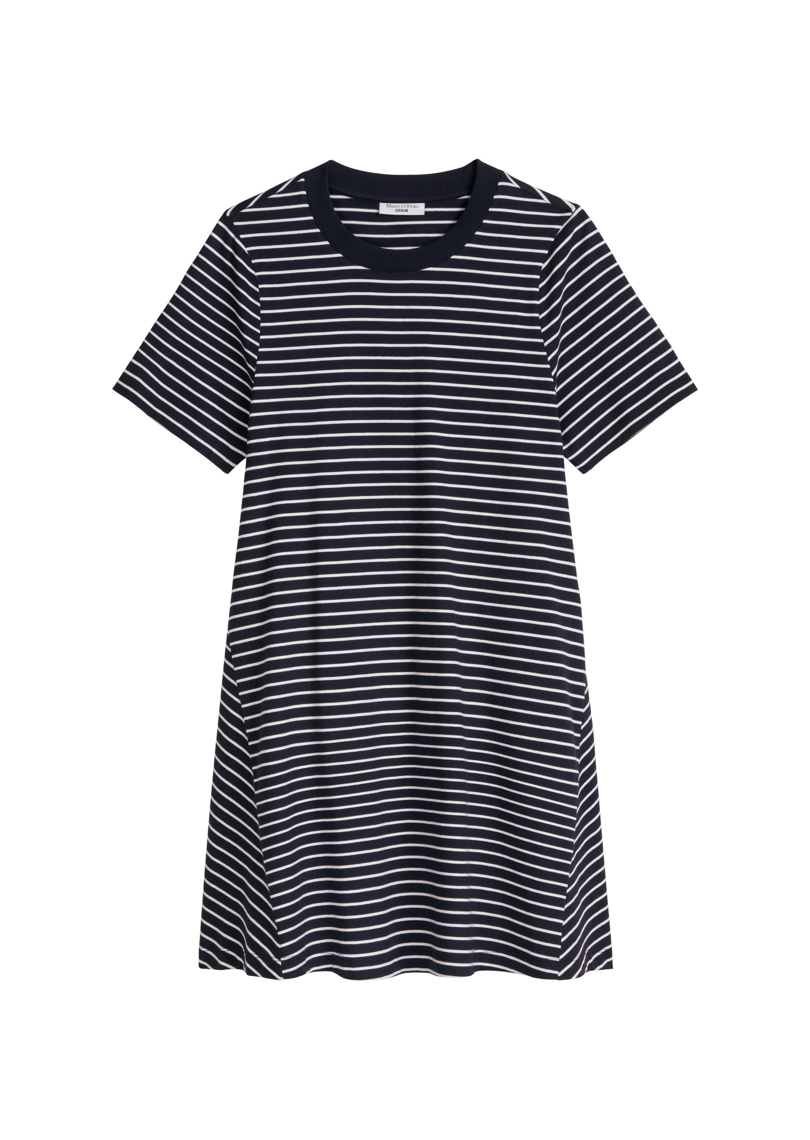 Marc O'Polo DENIM Robe en jersey évasé, en coton biologique doux