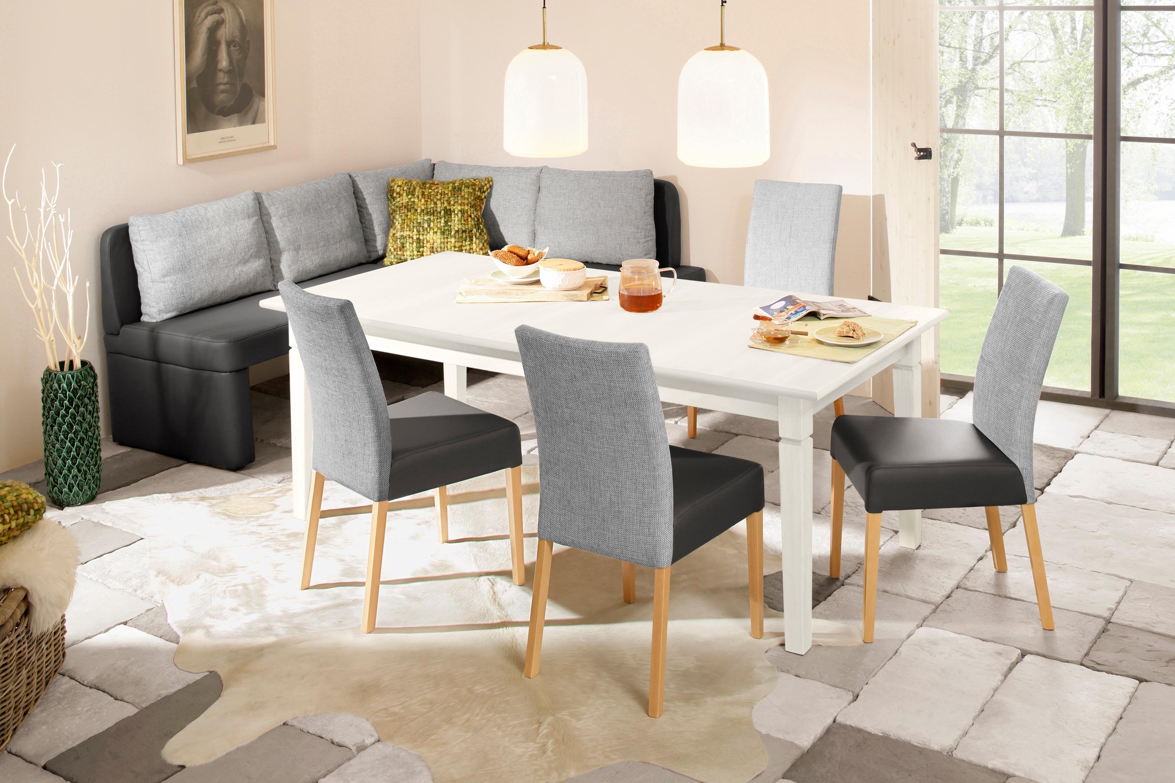 Image of Home affaire Esstisch »Madrid«, wahlweise mit oder ohne Auszugsfunktion bei Ackermann Versand Schweiz