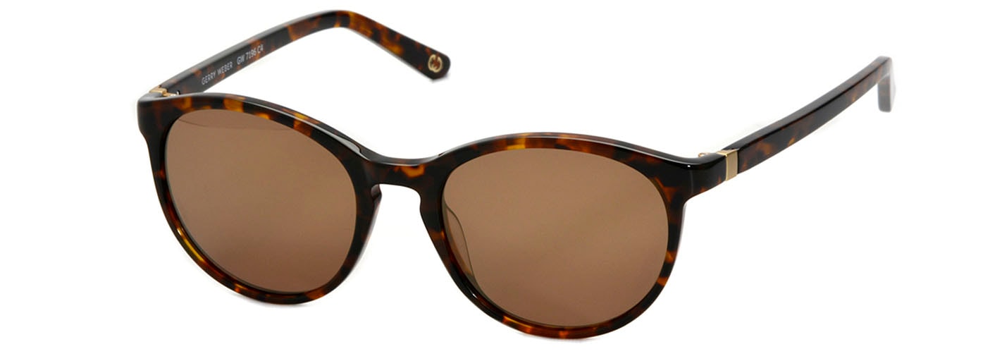 GERRY WEBER Sonnenbrille, Elegante Damenbrille, Vollrand, Pantoform