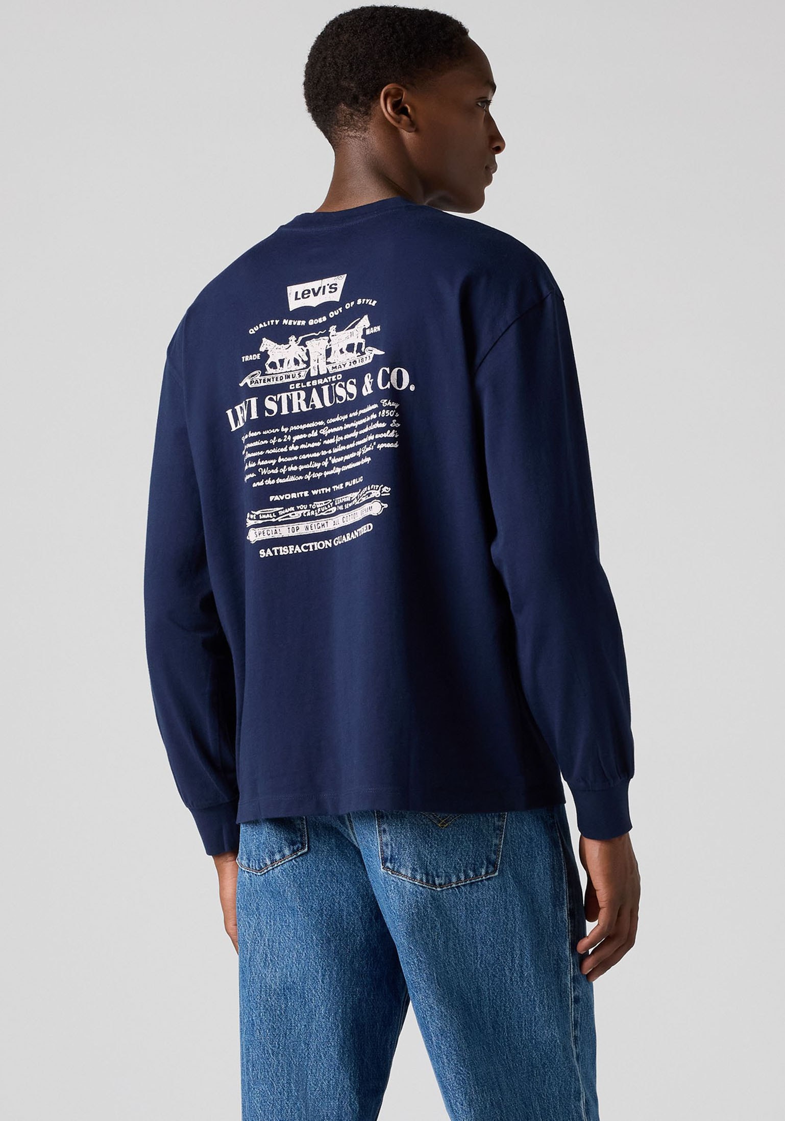Levi's® Langarmshirt »LS GRAPHIC AUTHENTIC TEE«