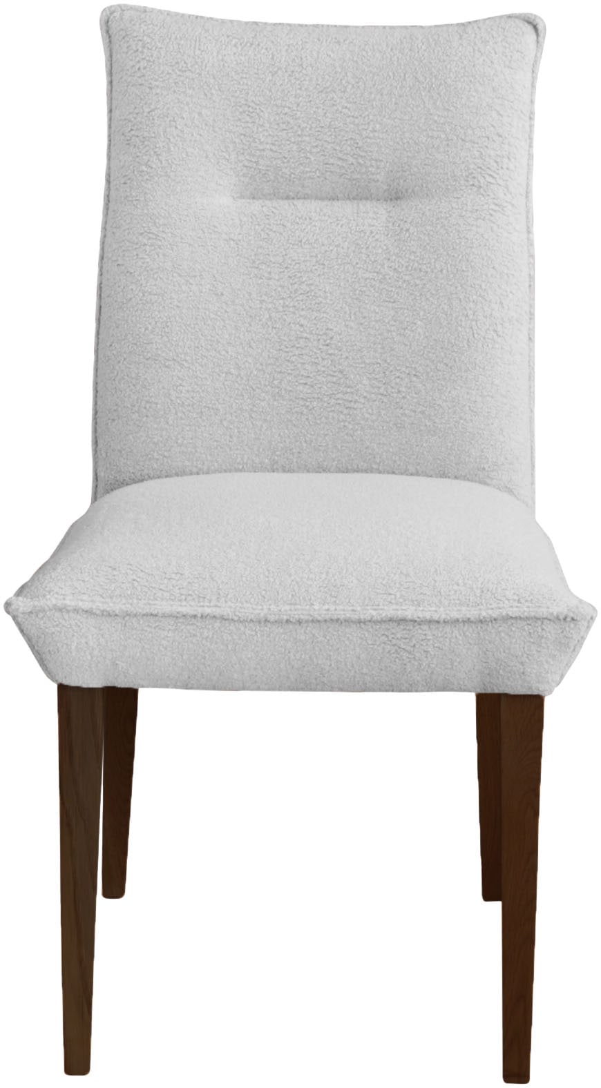 Home affaire 4-Fussstuhl »Atena«, (Set), Luxus-Microfaser Teddyoptik, Gestell aus Massivholz Buche, Bezug Teddyoptik