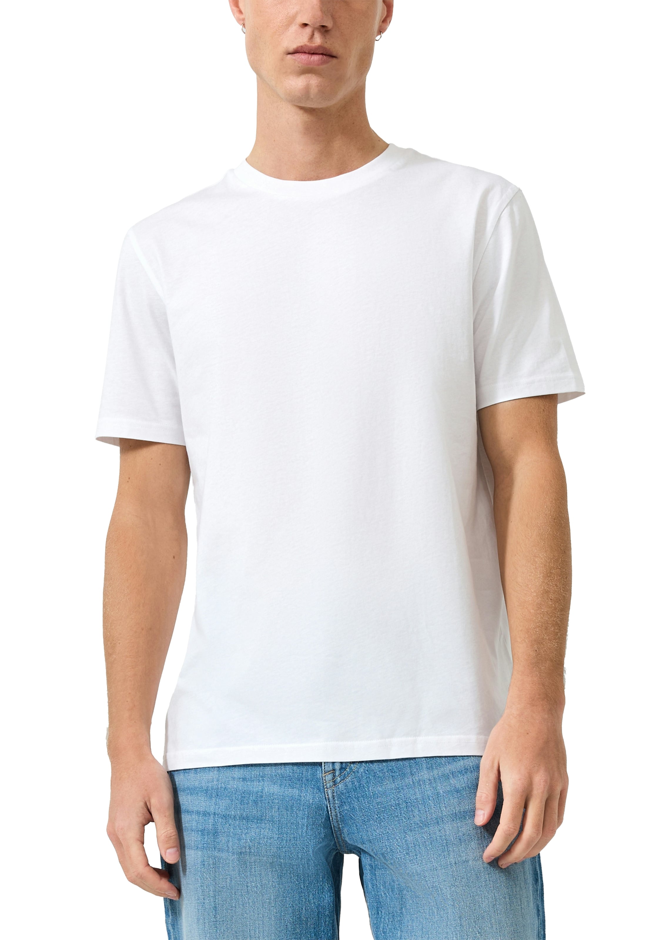 QS T-Shirt mit Rundhalsausschnitt