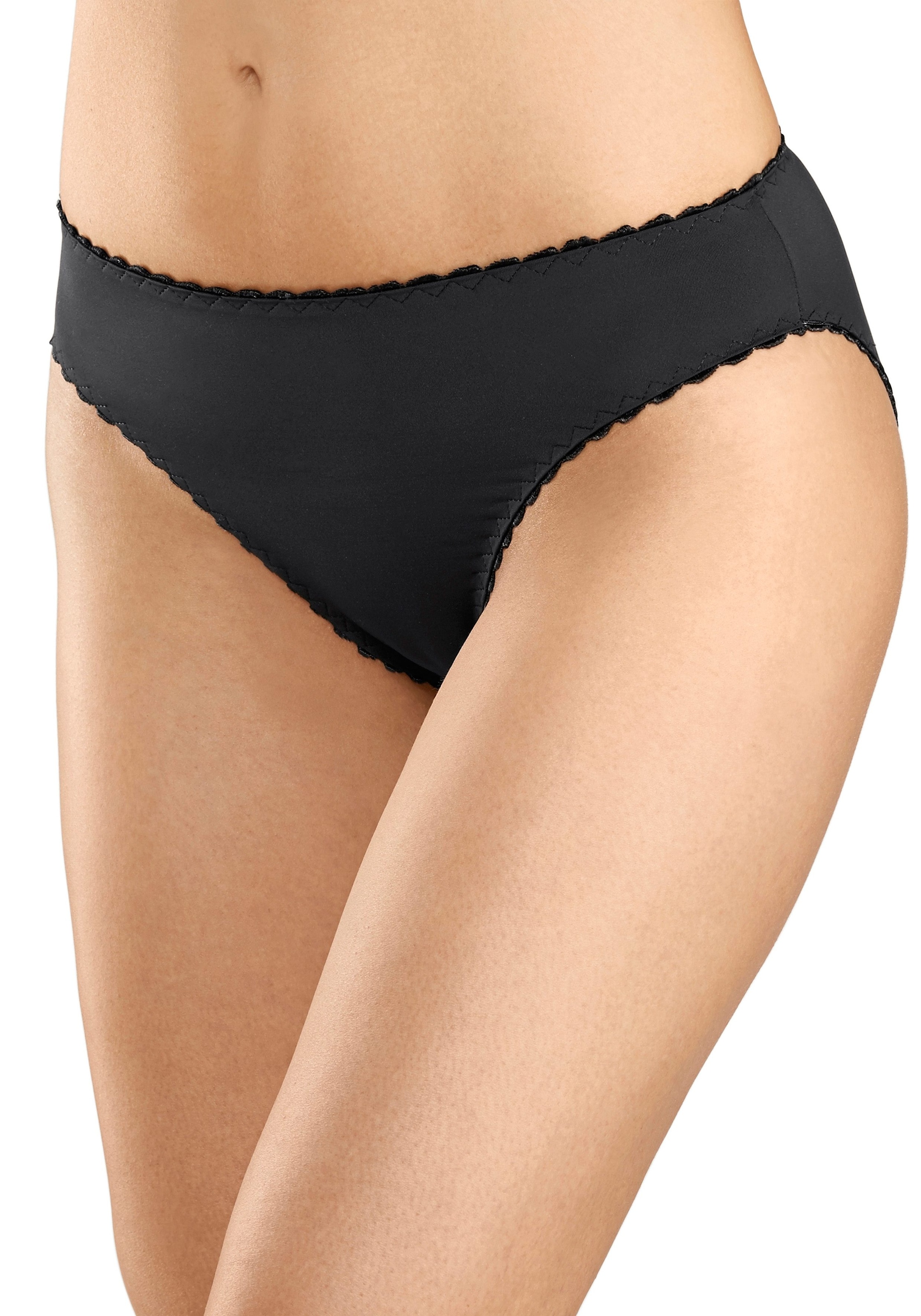 petite fleur Jazz-Pants Slips, (Packung, 5 St.), aus weicher Microfaser