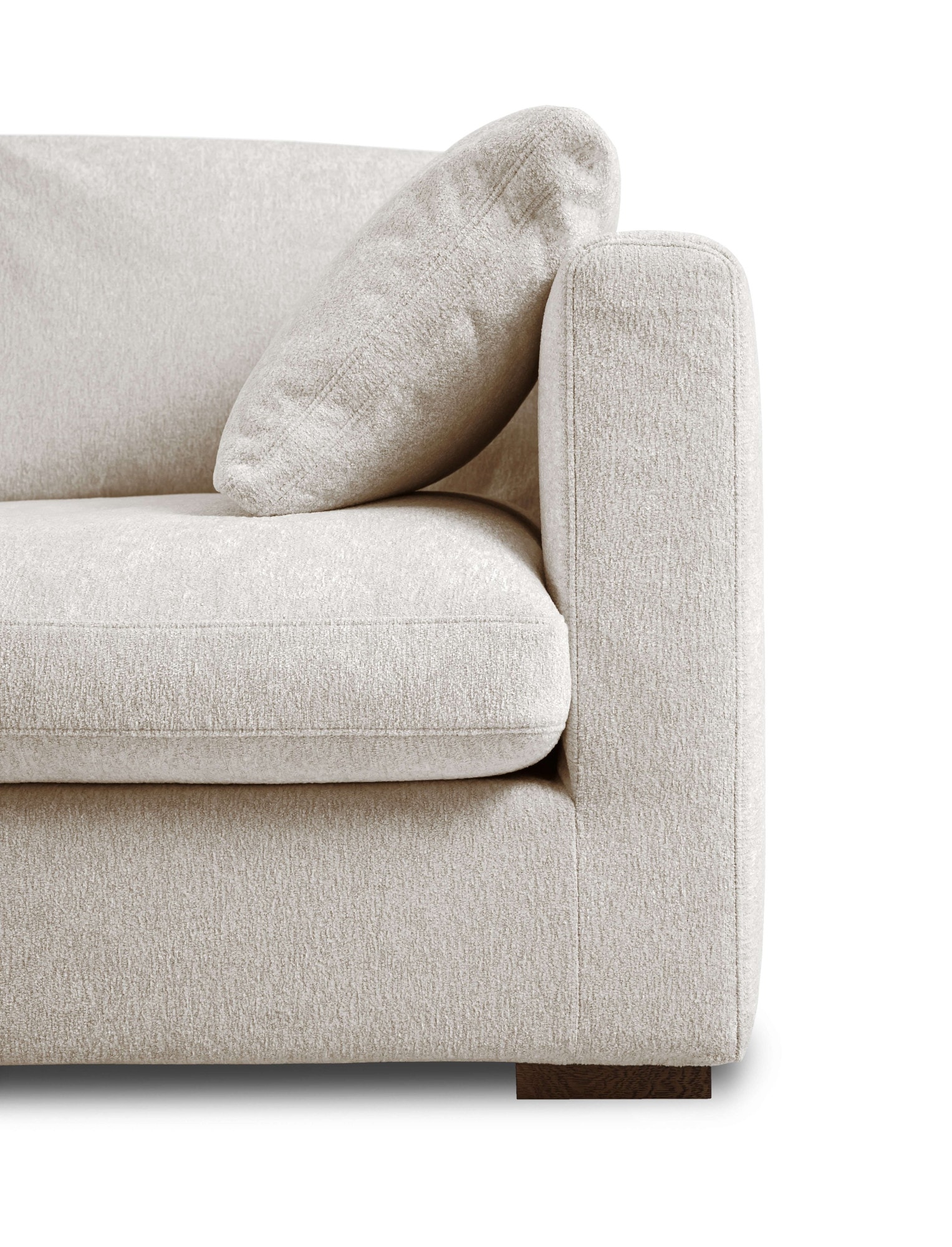 Home affaire Ecksofa »Coray«, Breite 266 cm, extra weich und kuschelig, mit Federn und Daunen