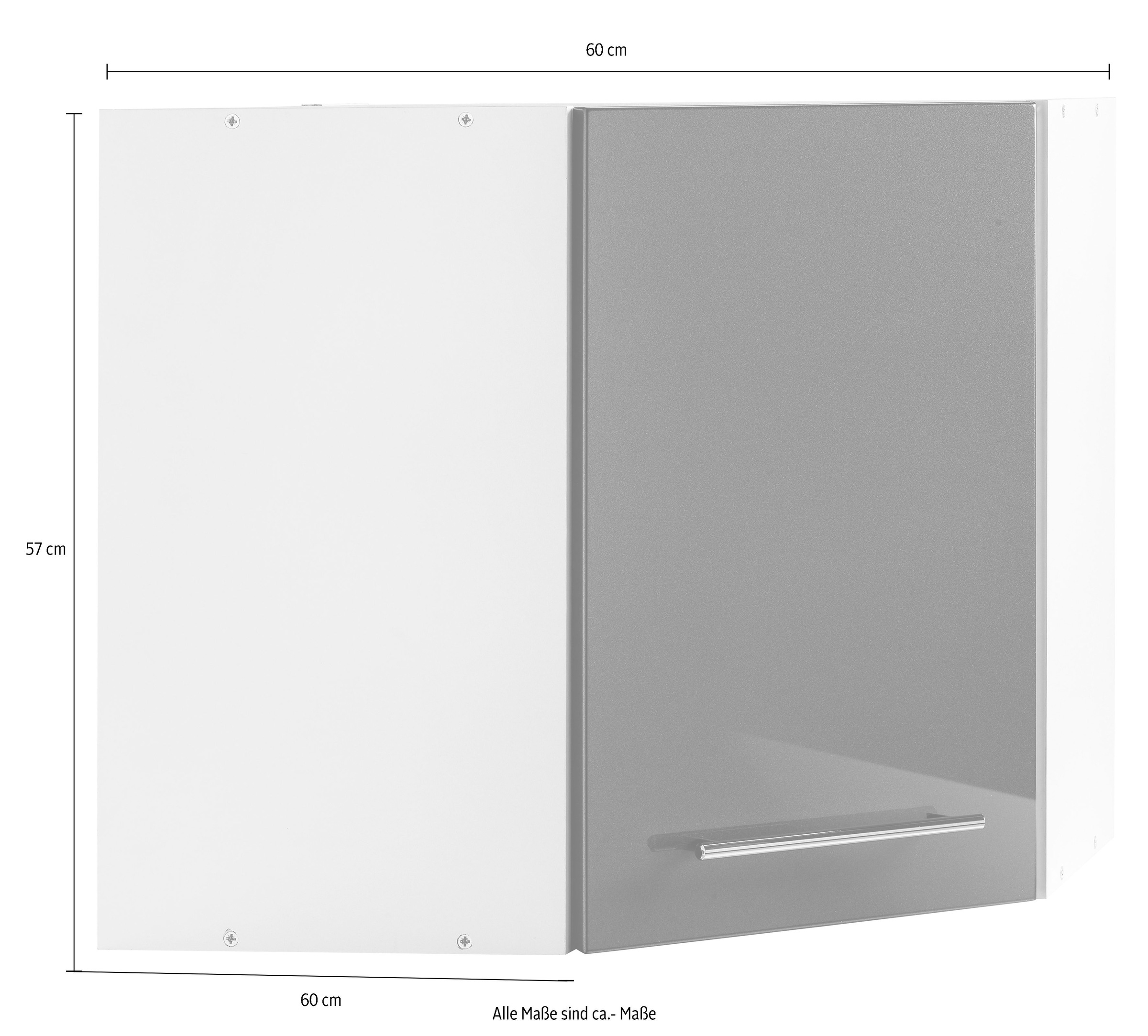 ♕ HELD MÖBEL Eckhängeschrank »Trient«, auf versandkostenfrei 60 cm breit