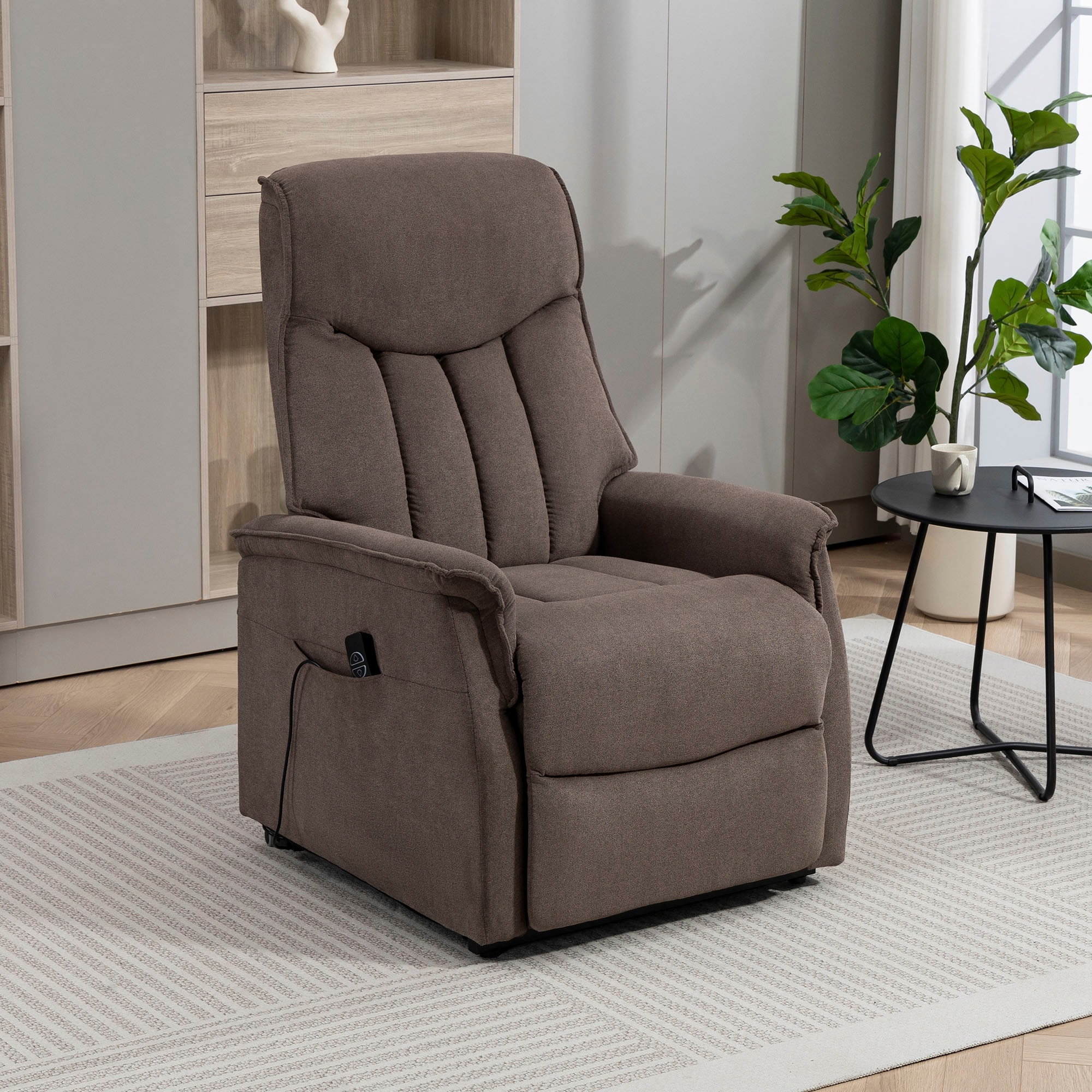 Image of Duo Collection TV-Sessel "Aurora XXL bis 150 kg belastbar, mit elektrischer Aufstehhilfe" Relaxfunktion und Taschenfederkern mit Stahlwellenunterfederung