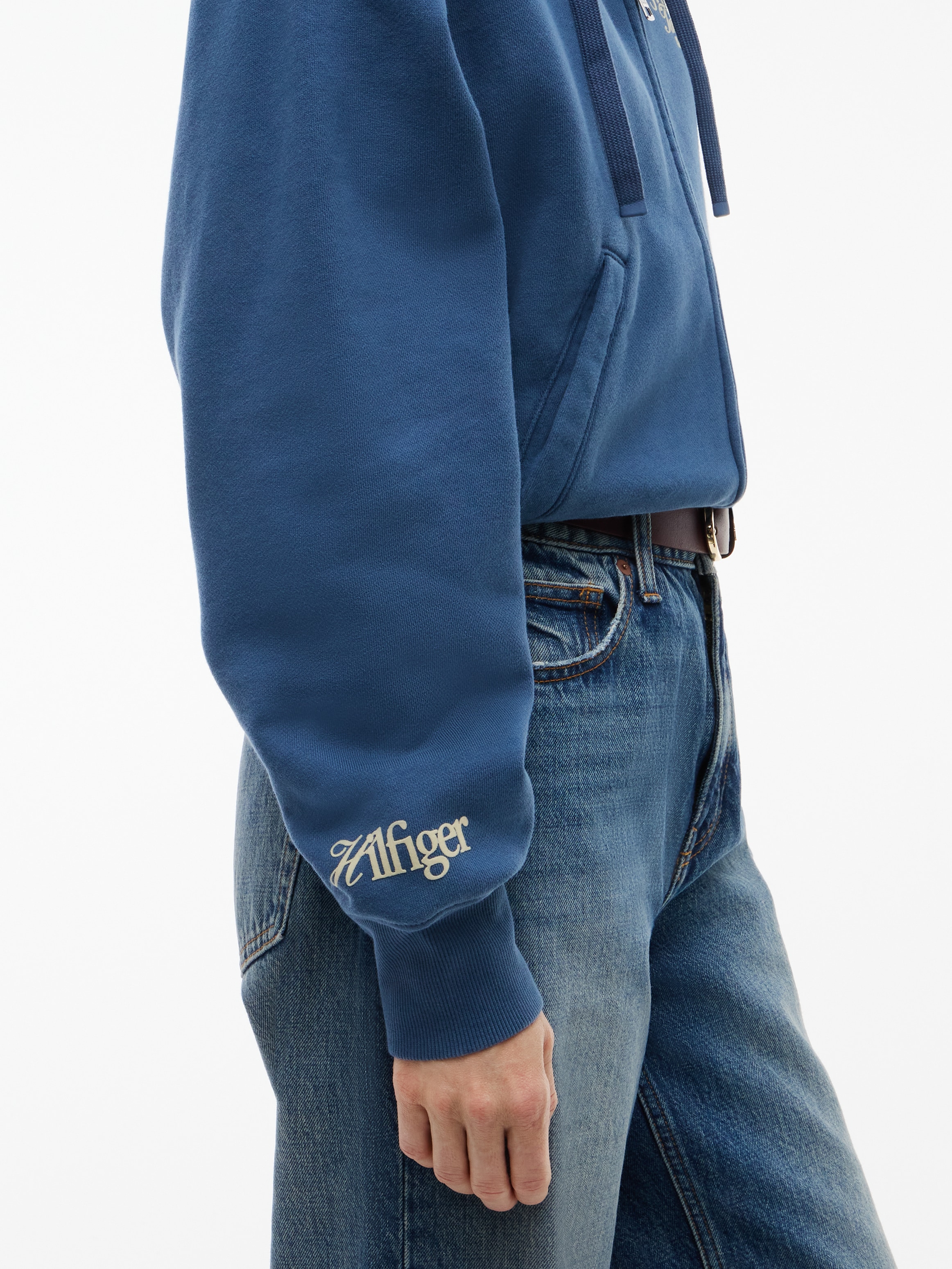 Tommy Hilfiger Veste sweat »STUDIO TOMMY ZIP-UP HOODIE SWT« Coton