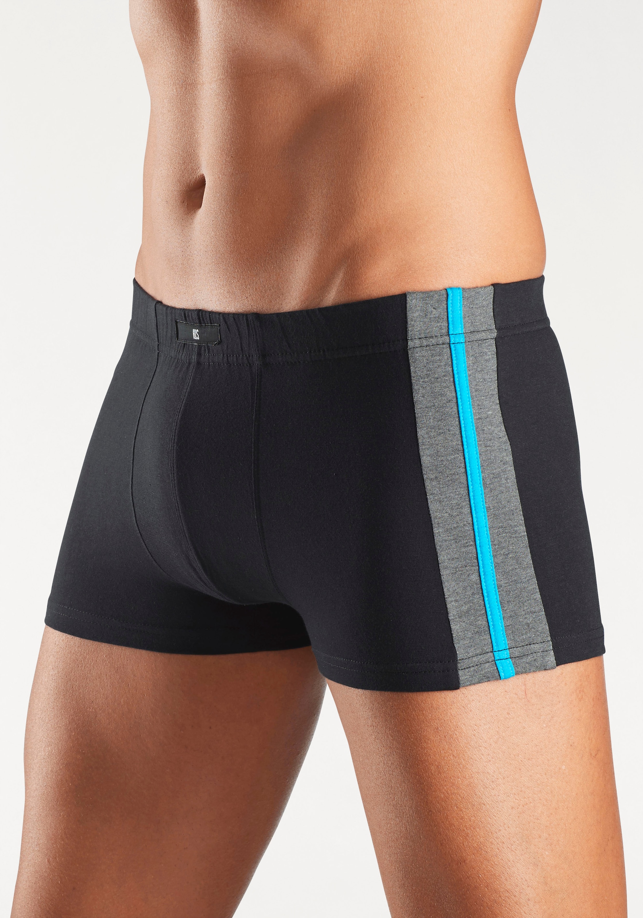 H.I.S Boxer »Boxershorts für Herren« Packung, 3 Stk. mit Colorblocking