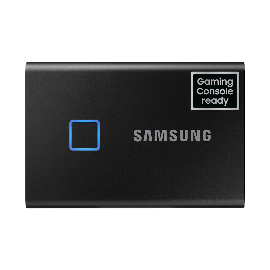 Samsung externe SSD »T7, 1 TB, Touch Black, USB 3.2 Gen 2«