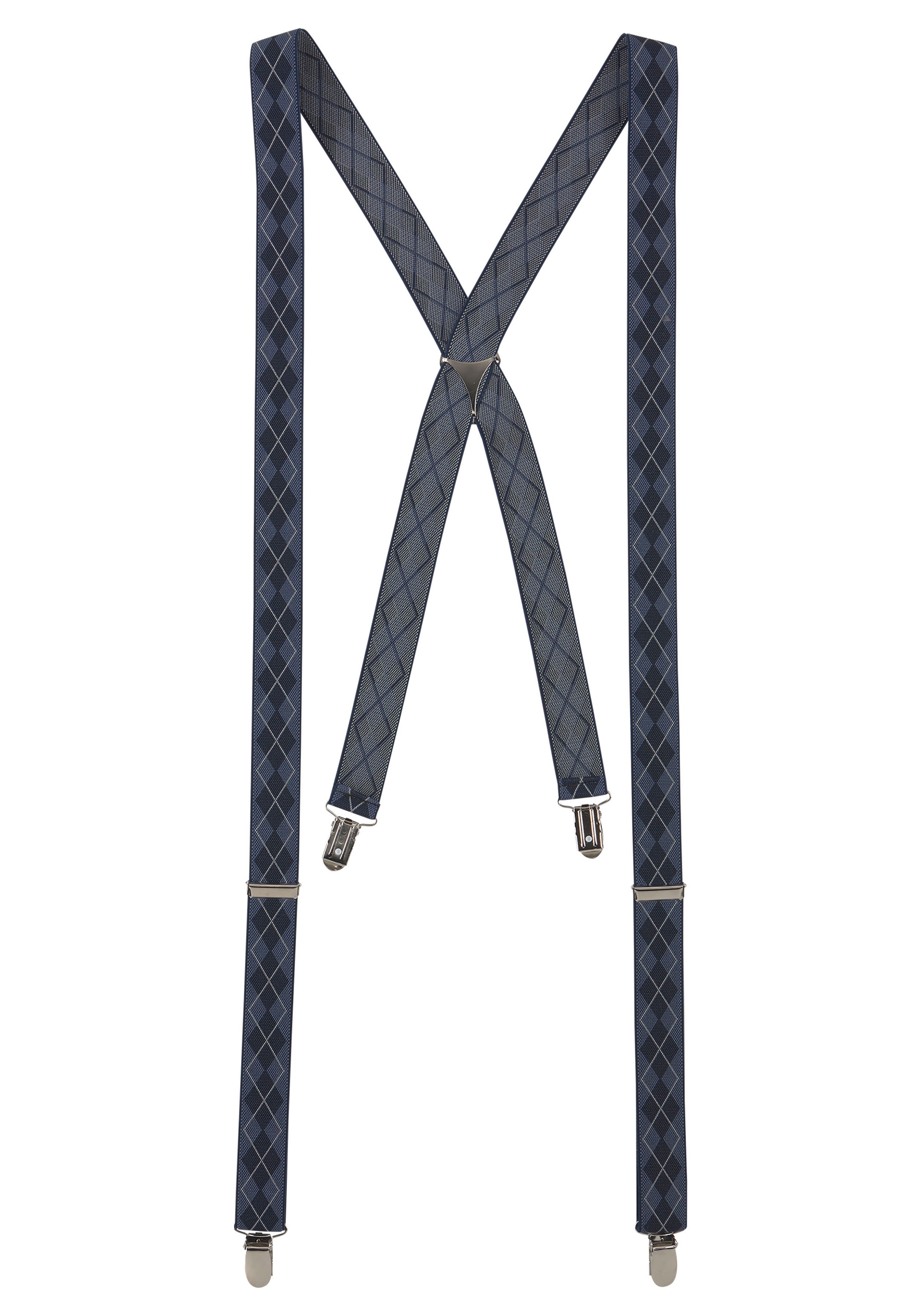 Image of J.Jayz Hosenträger, (1 St.), mit Clipverschluss, Rauten Muster, Verstellbar bei Ackermann Versand Schweiz