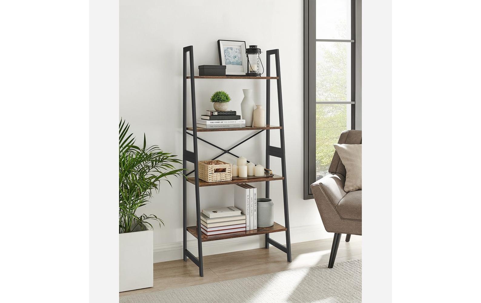 VASAGLE Bücherregal »mit 4 Ablagen«