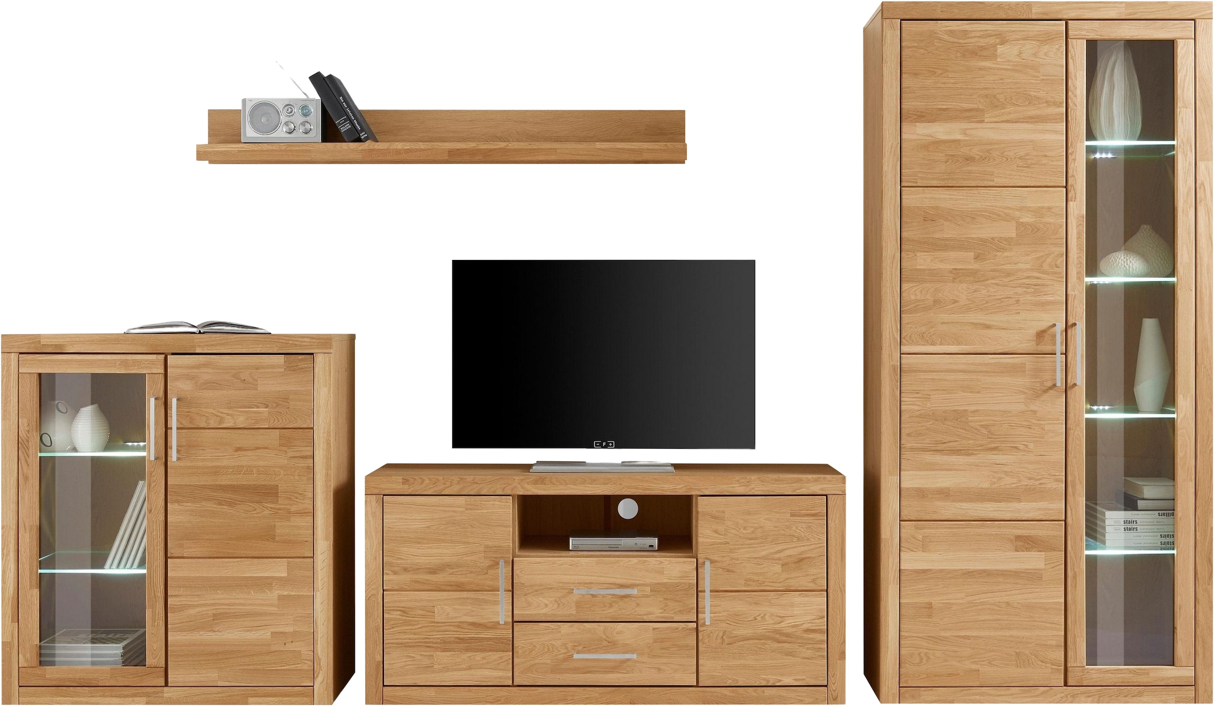 Home affaire Wohnwand »Logo« Set, 4 Stk. tlg.