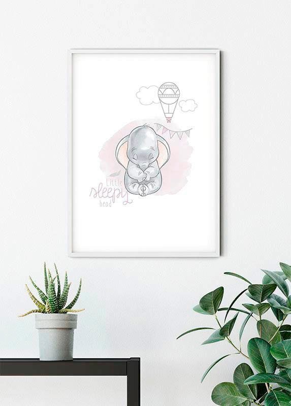 Komar Poster »Dumbo Sleepy«, Disney, (1 St.), Kinderzimmer, Schlafzimmer, Wohnzimmer