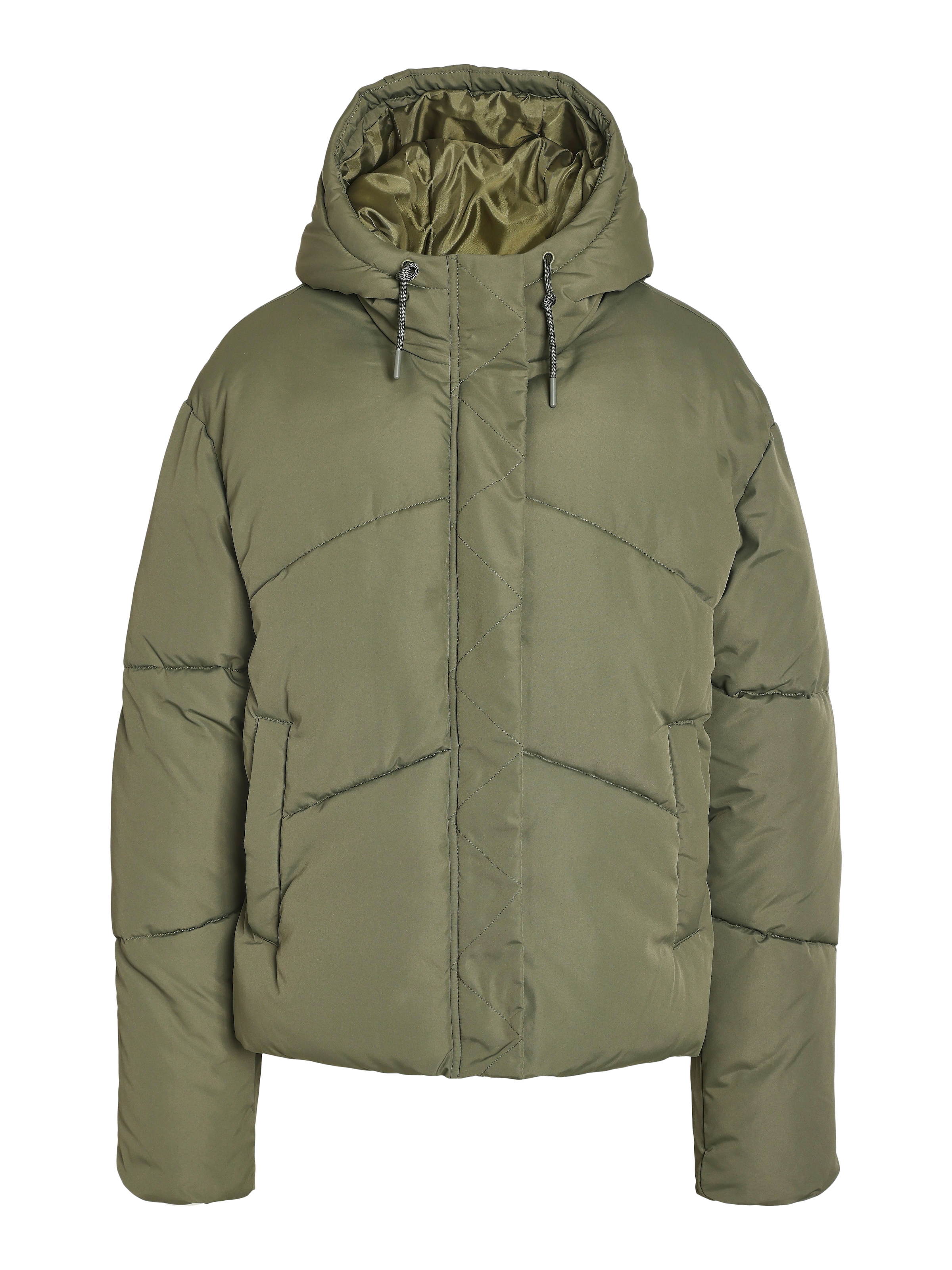 Noisy may Steppjacke »NMTENNA L/S SHORT JACKET NOOS«, mit Kapuze