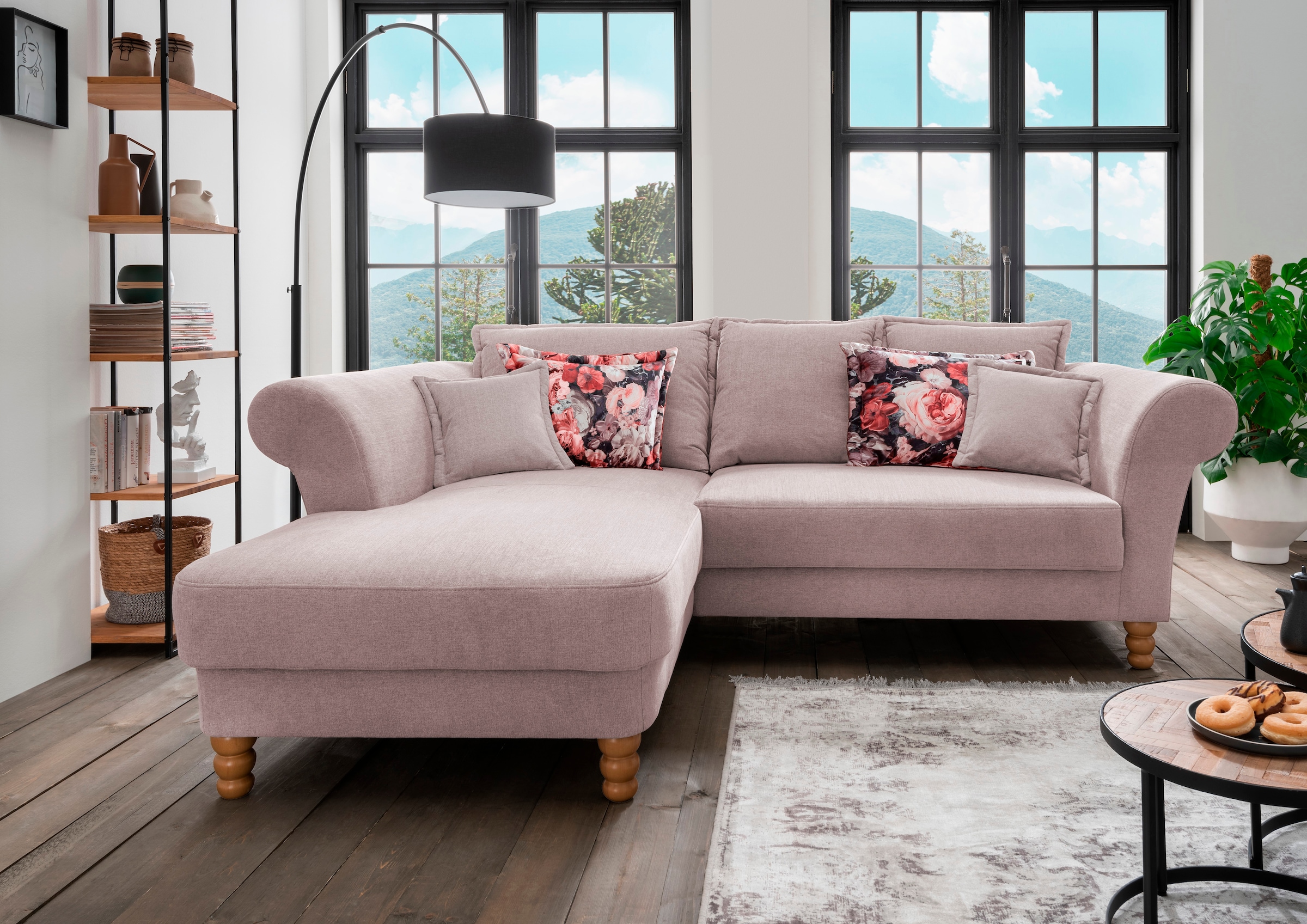Home affaire Ecksofa »Tassilo L-Form«