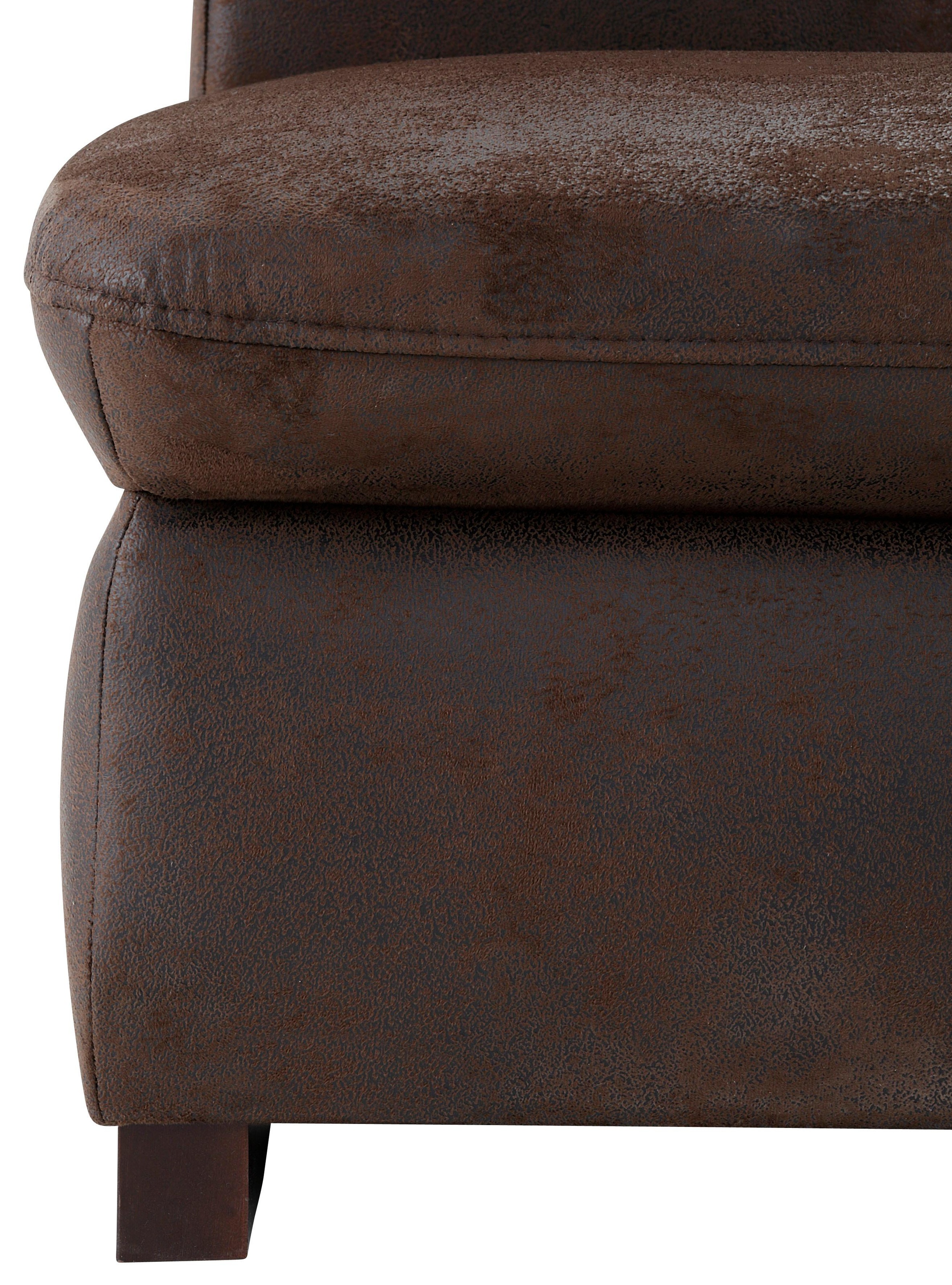 GOODproduct Wohnlandschaft »Alberto U-Form, B: 350 cm, mit Kopfteilverstellung, XXL-Sofa« optional mit Schlaffunktion, Couch mit Lederoption