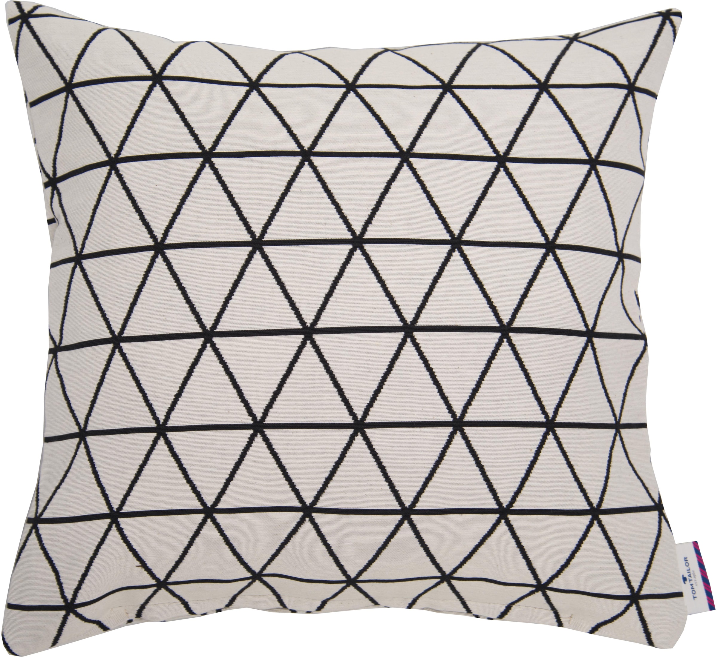 Image of TOM TAILOR HOME Dekokissen "TRIANGLE" Kissenhülle ohne Füllung, 1 Stück