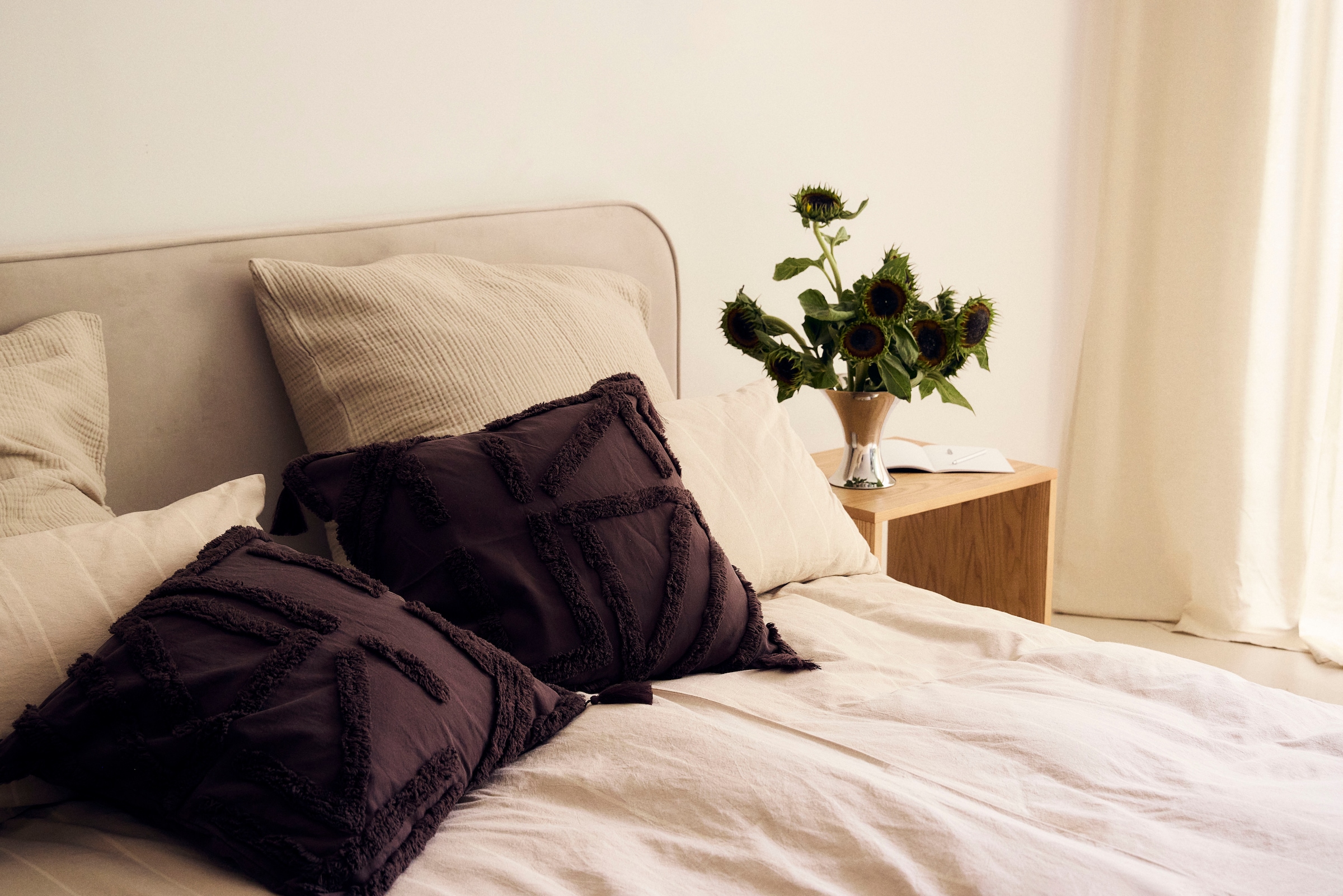 LeGer Home by Lena Gercke Coussin décoratif »LADINA« housse de coussin sans rembourrage, 1 pc 50x50 - best-seller avec évaluation 5 étoiles