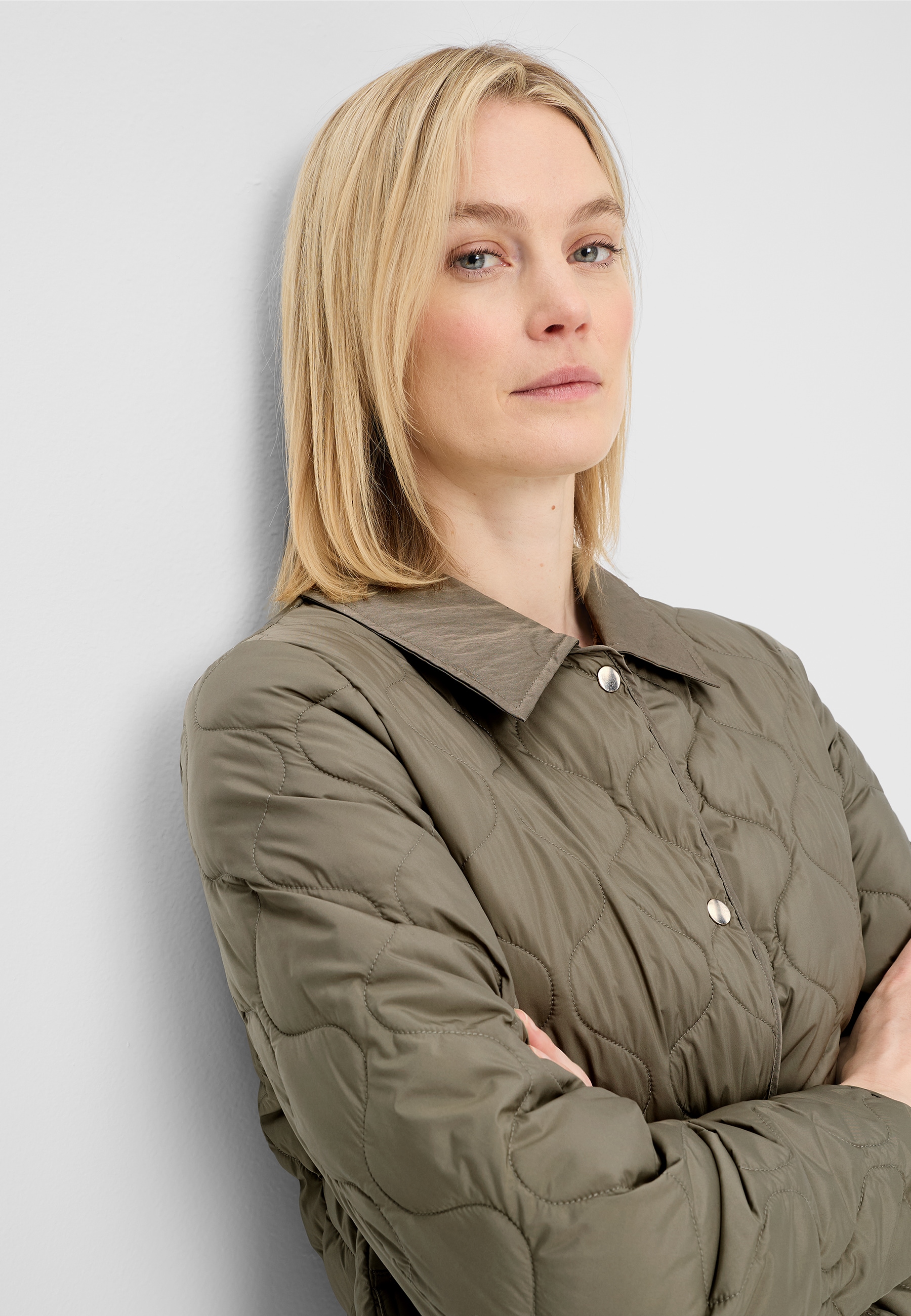 Fuchs Schmitt Veste matelassée modische Steppung, Regular Fit, grosse Taschen mit Druckknöpfen