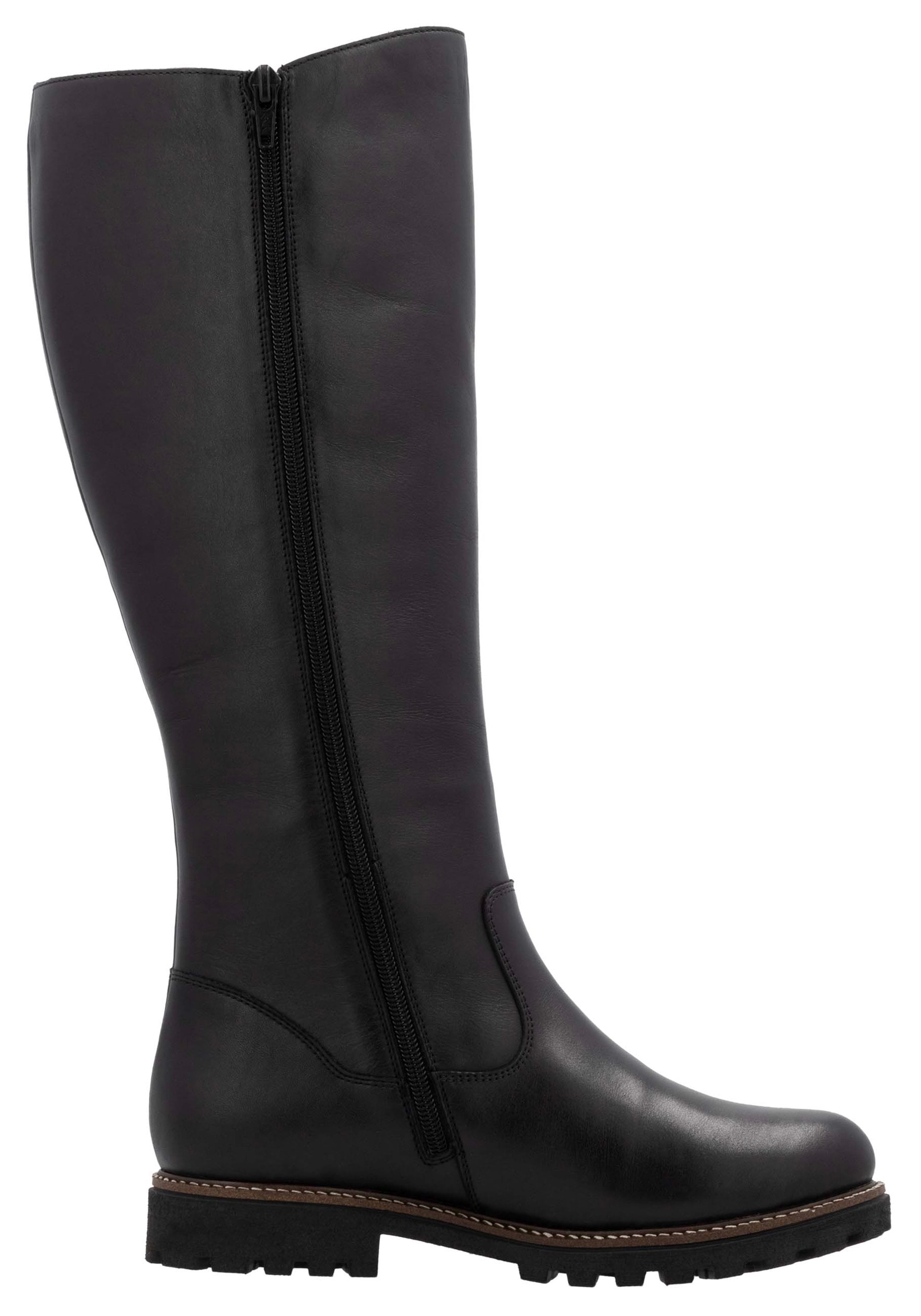 Remonte Winterstiefel, Blockabsatz, Stiefel, Langschaftstiefel mit Innenreissverschluss