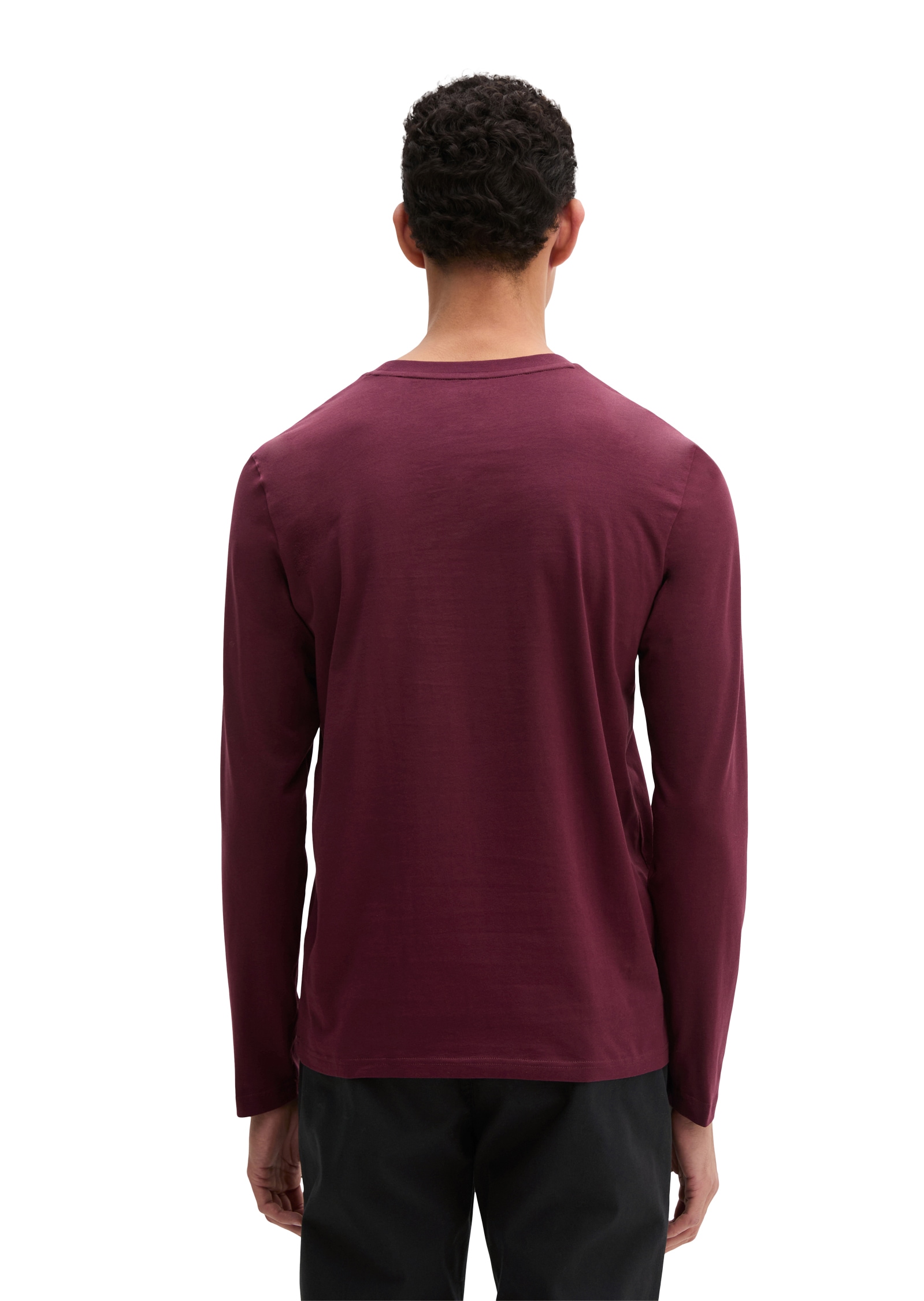 Marc O'Polo Longsleeve 2 shaped aus Bio-Baumwolle