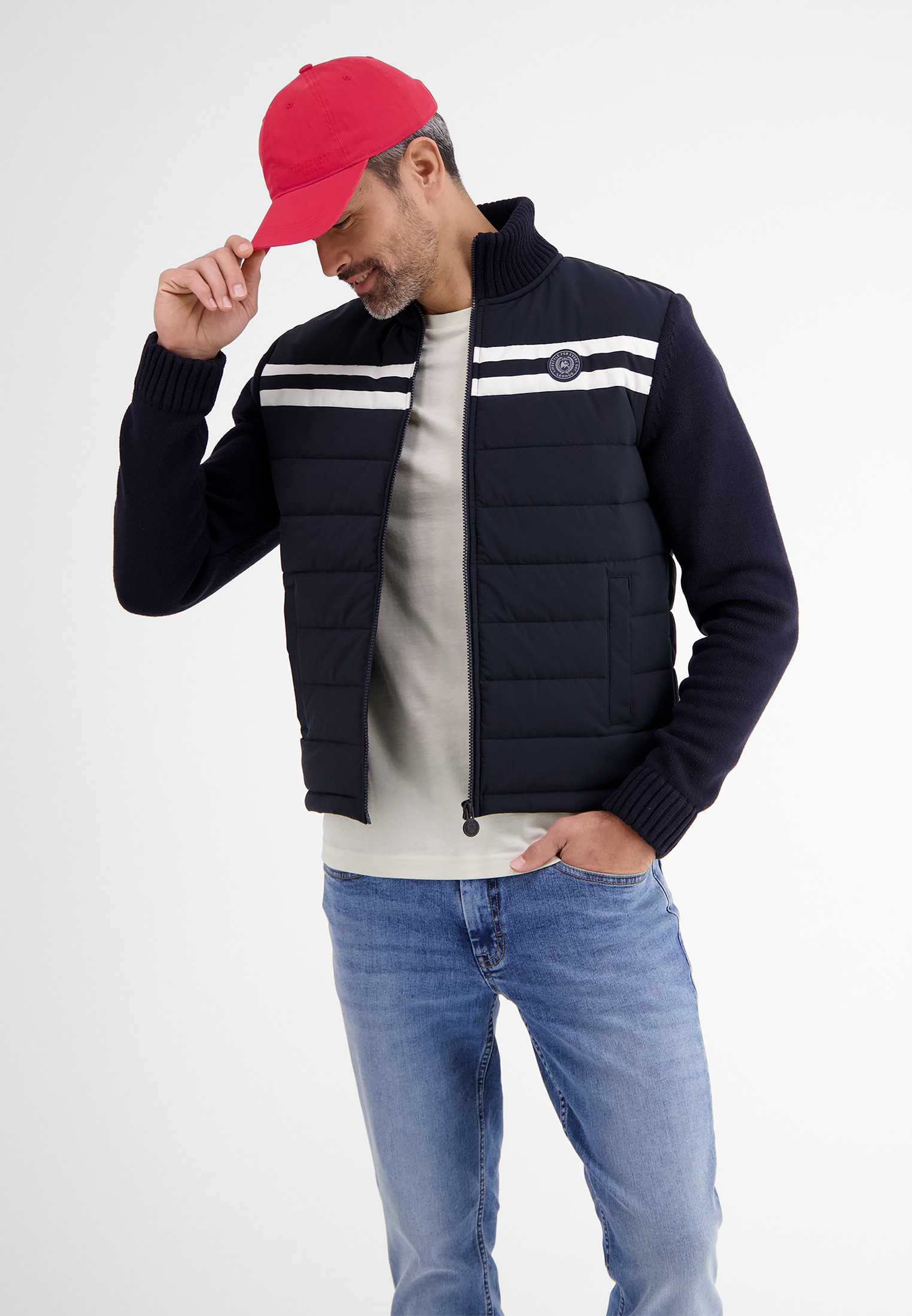 Image of LERROS Baseball Cap "Cap mit Fischgratstruktur"