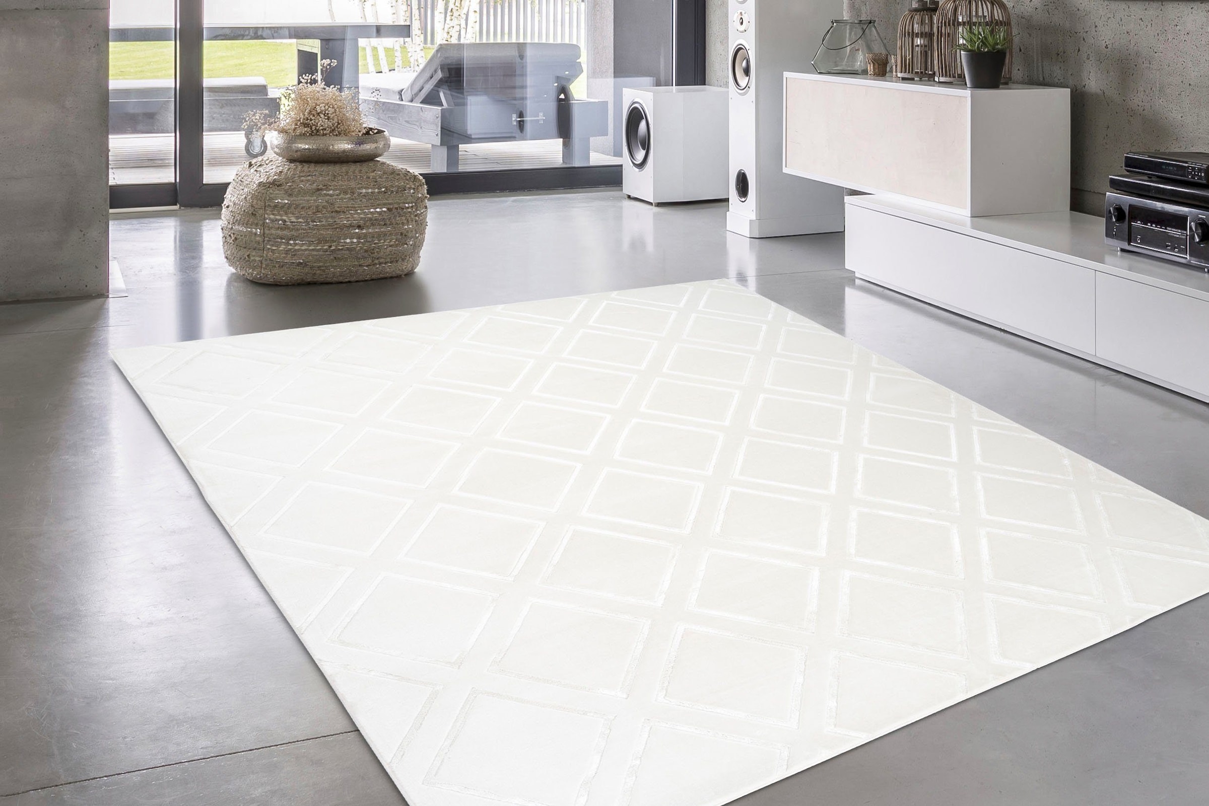 my home Läufer »Ledion«, rechteckig, 7 mm Höhe, besonders weich durch Mikrofaser, Teppichläufer, Kurzflor, 3D-Effekt