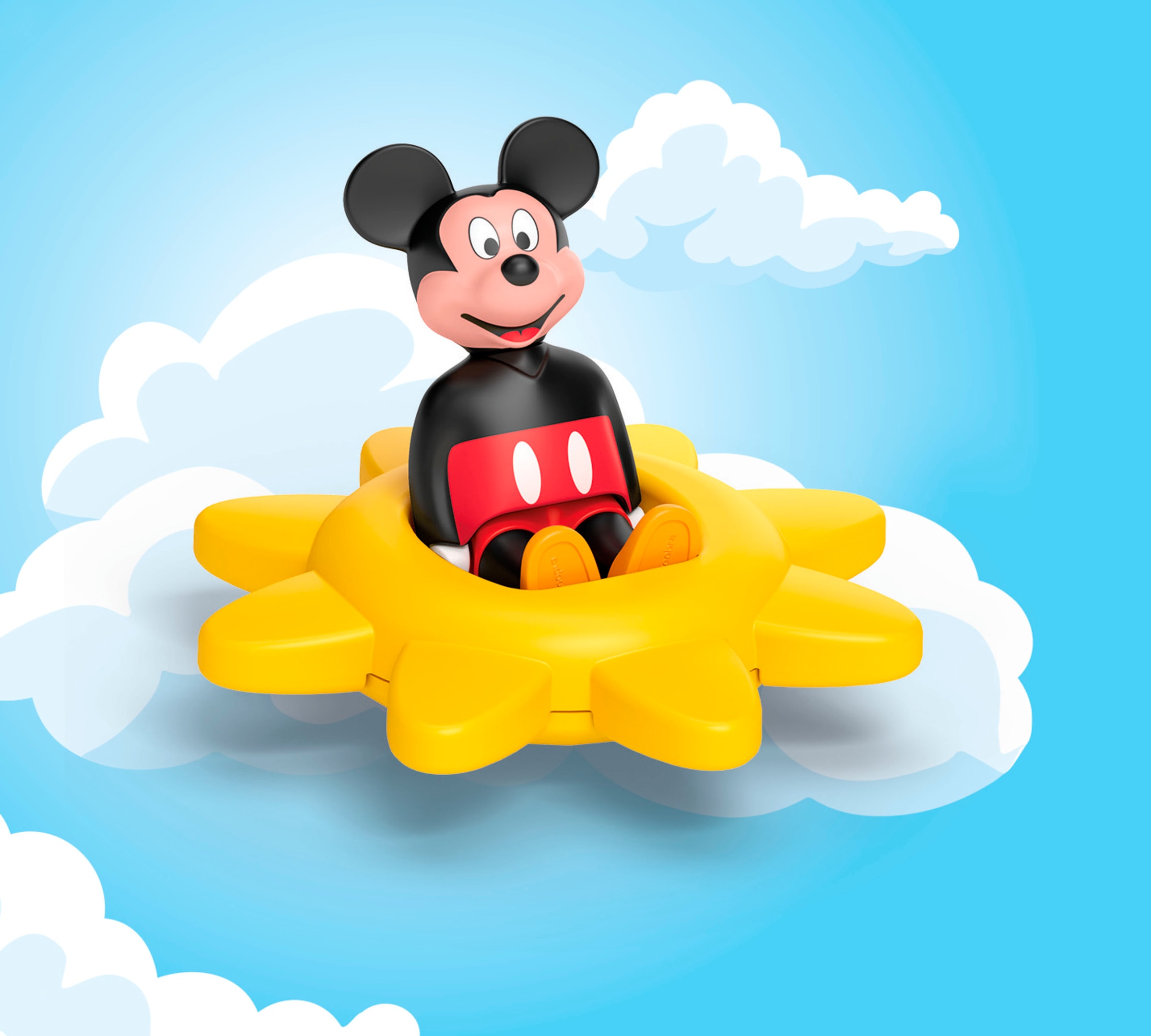 Playmobil® Konstruktions-Spielset »Mickys Drehsonne mit Rasselfunktion (71698), JUNIOR & Disney« Made in Europe