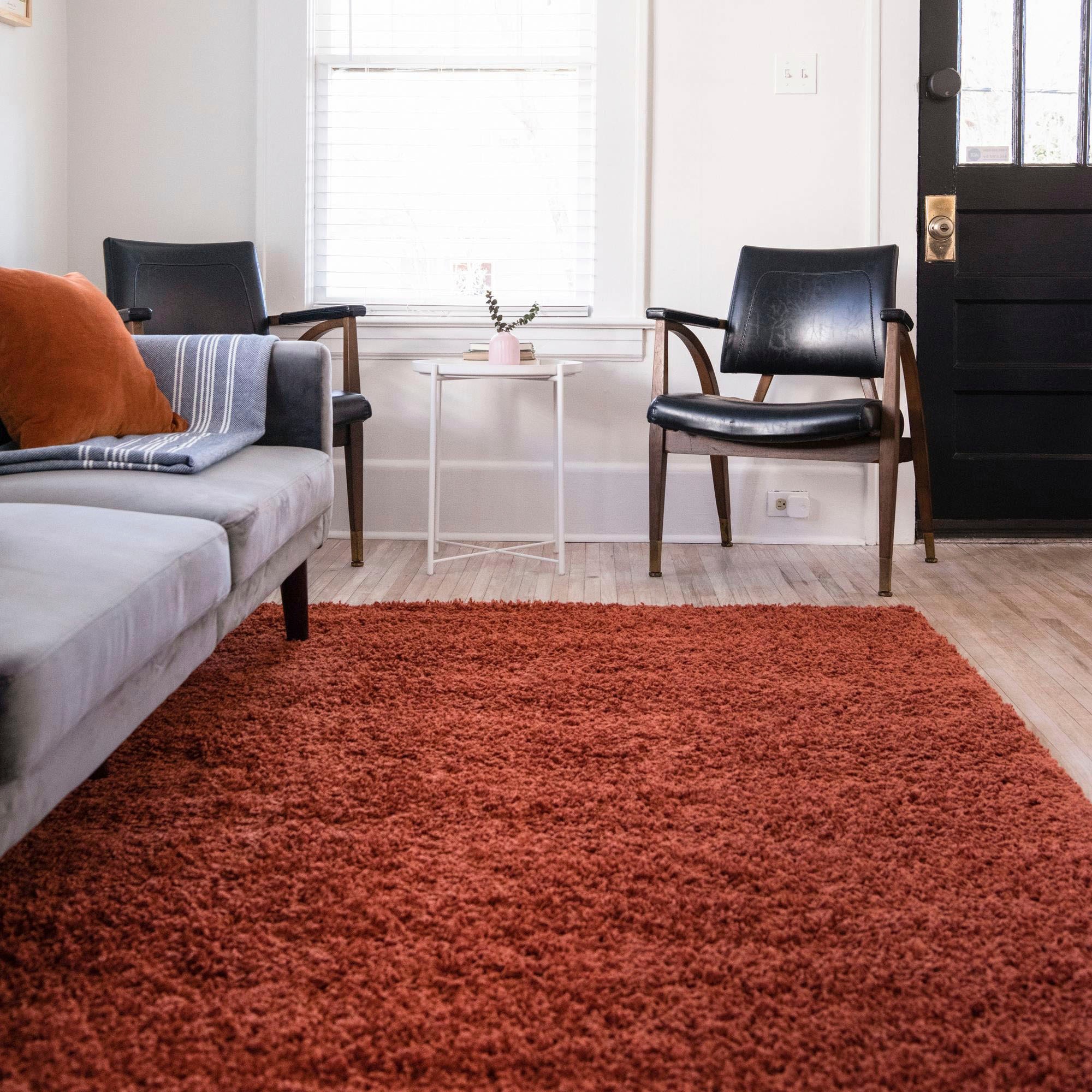 Myflair Möbel & Accessoires Hochflor-Teppich »Shaggy Shag, LAGERRÄUMUNG!« rechteckig 38 mm Höhe gewebt, Uni Farben, ideal im Wohnzimmer & Schlafzimmer