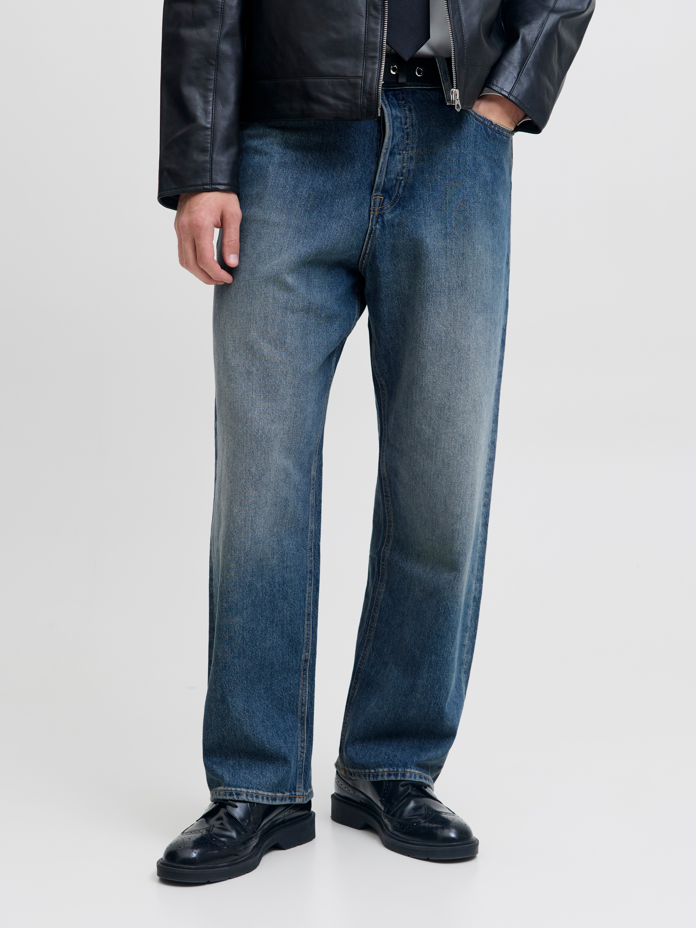 Image of Jack & Jones Relax-fit-Jeans "JJIALEX JJORIGINAL ST 336 BF"