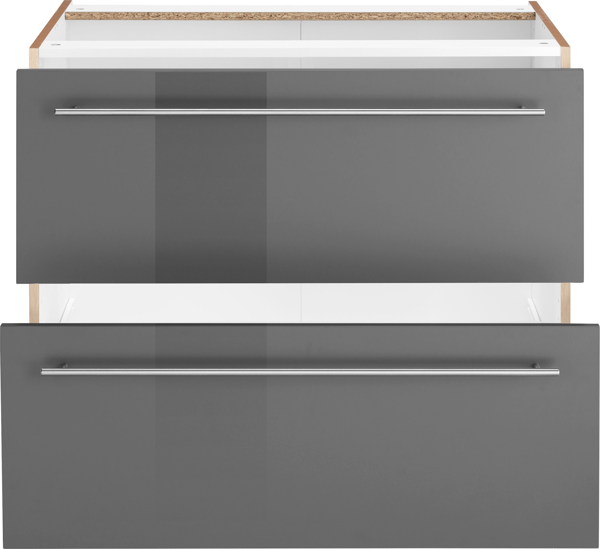 OPTIFIT Unterschrank »Bern«, 90 cm breit, mit 2 grossen Auszügen für viel Stauraum