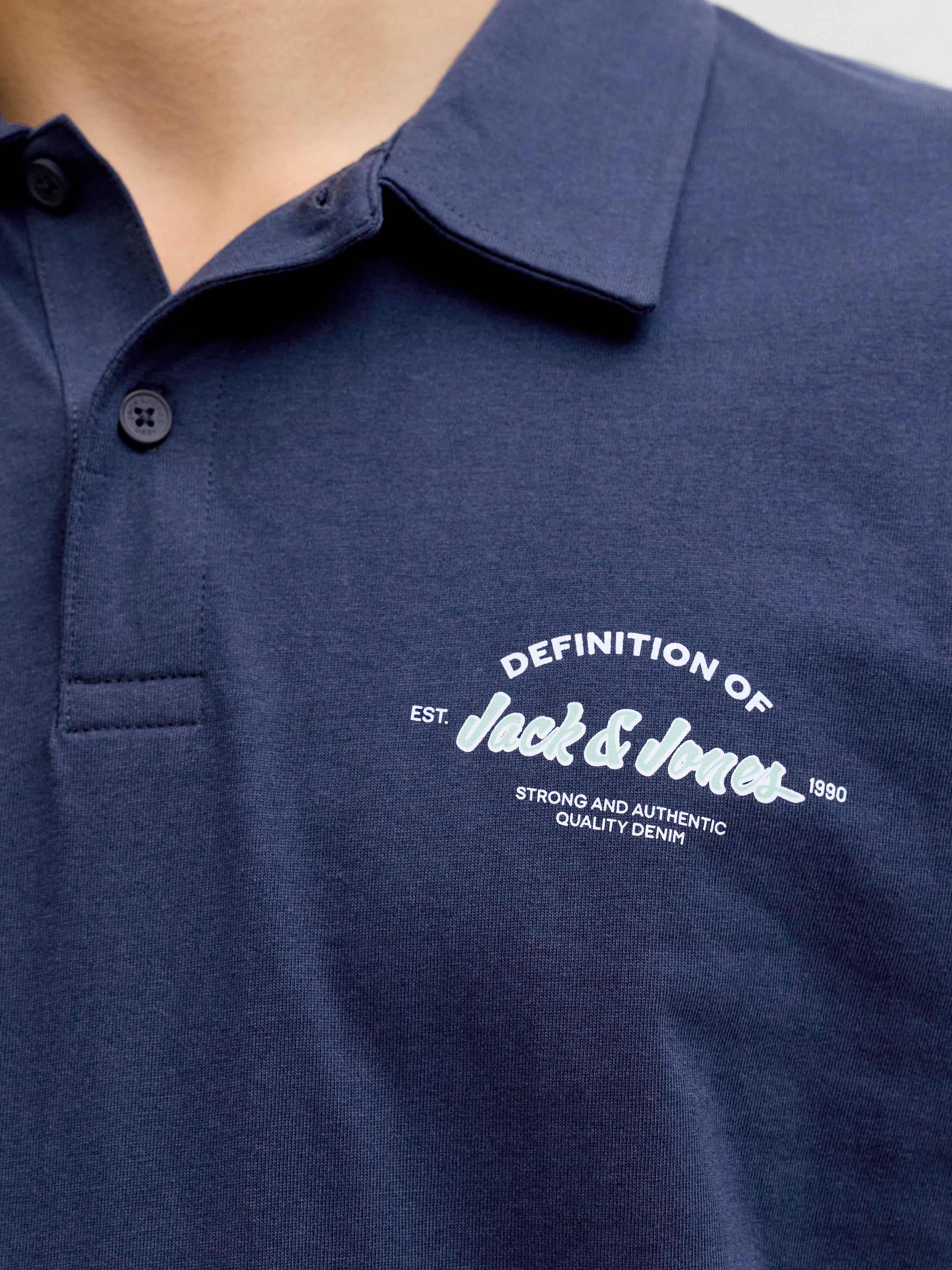 Image of Jack & Jones PlusSize Poloshirt "JJBRANDON POLO SS PLS"