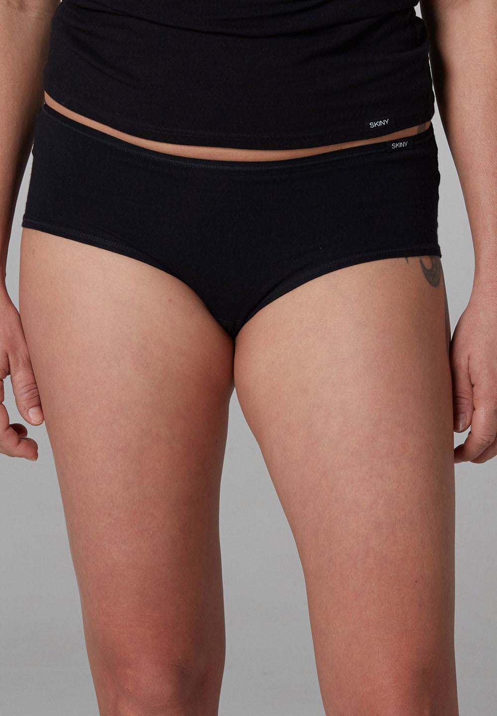 Skiny Panty »Cotton Advantage« 2er Pack,  bequem, flaches Gummi, hüfthoch, Baumwollmix