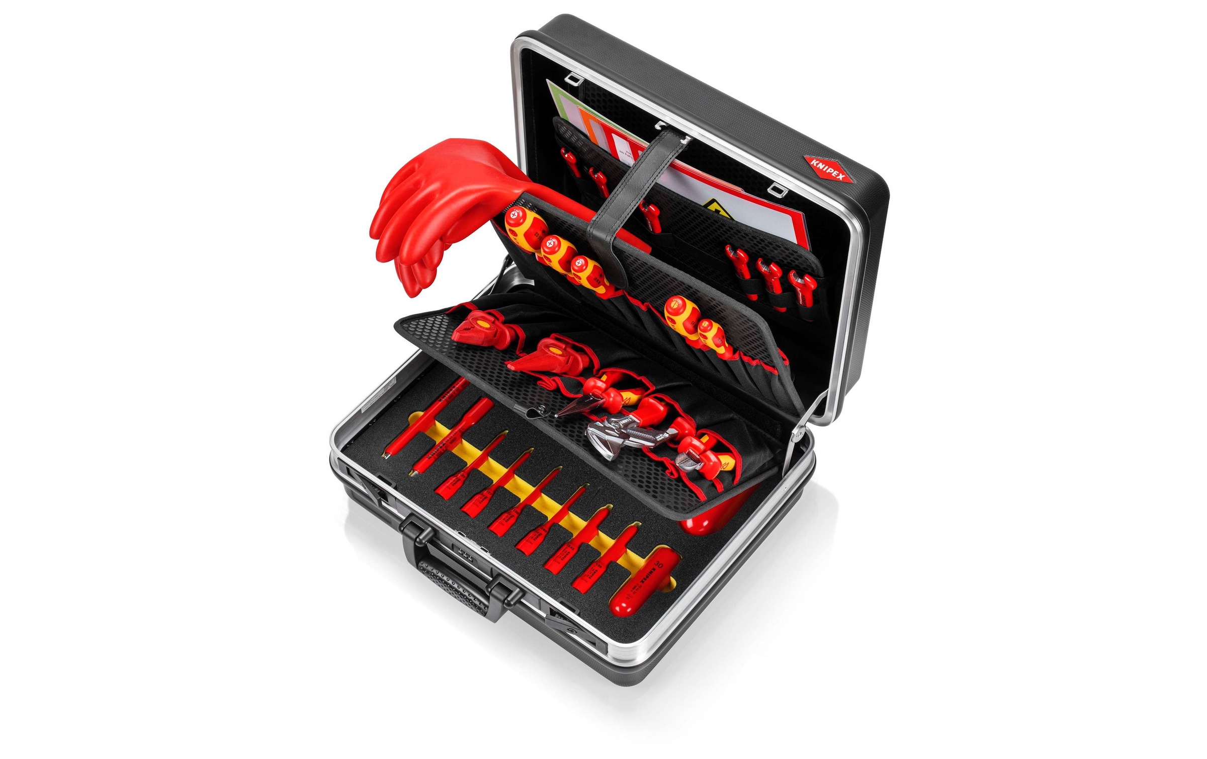 Knipex Werkzeugkoffer »Basic E-Mobilität, 34-teilig«, (34 St.)